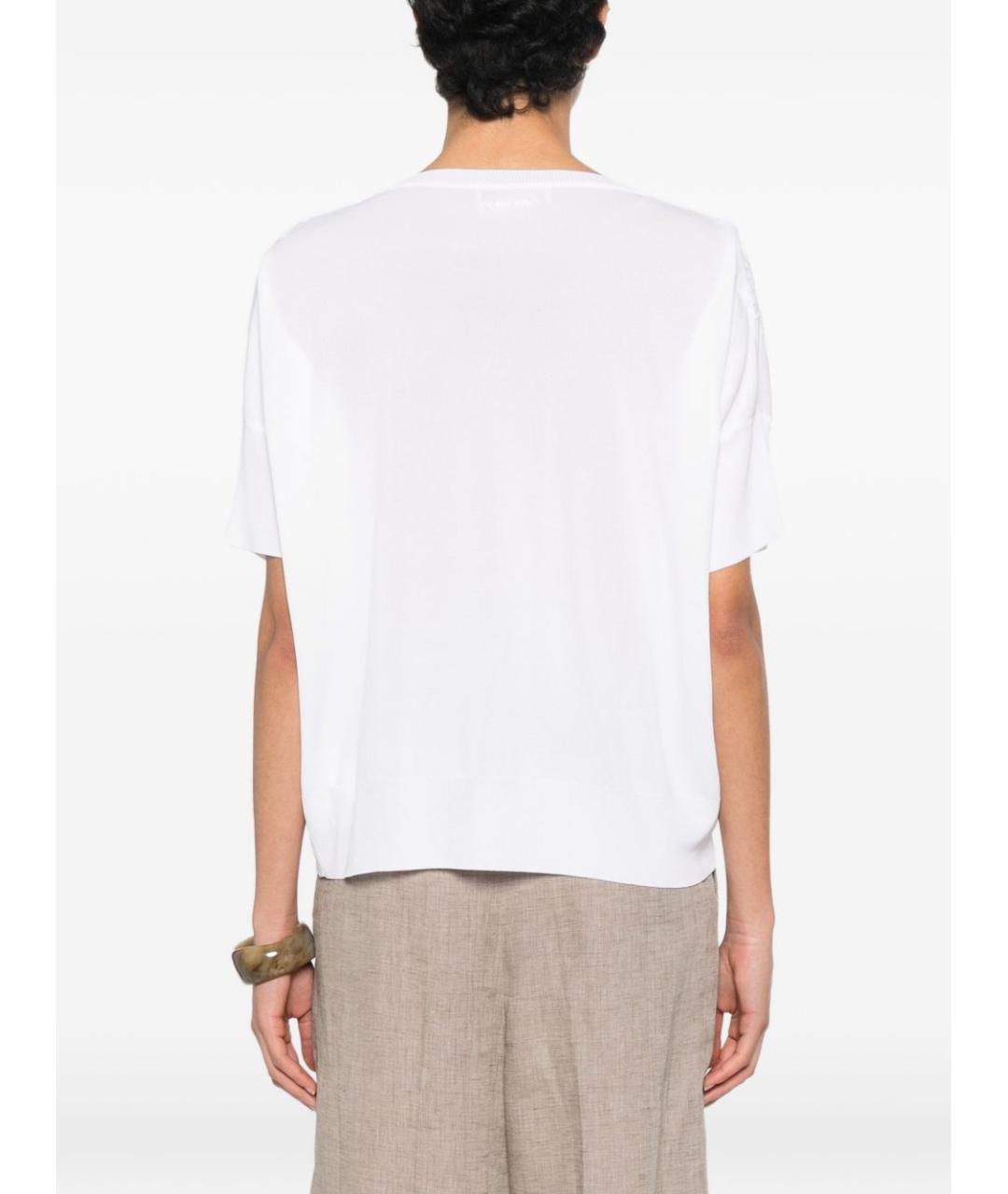 ERMANNO FIRENZE Белый джемпер / свитер, фото 3