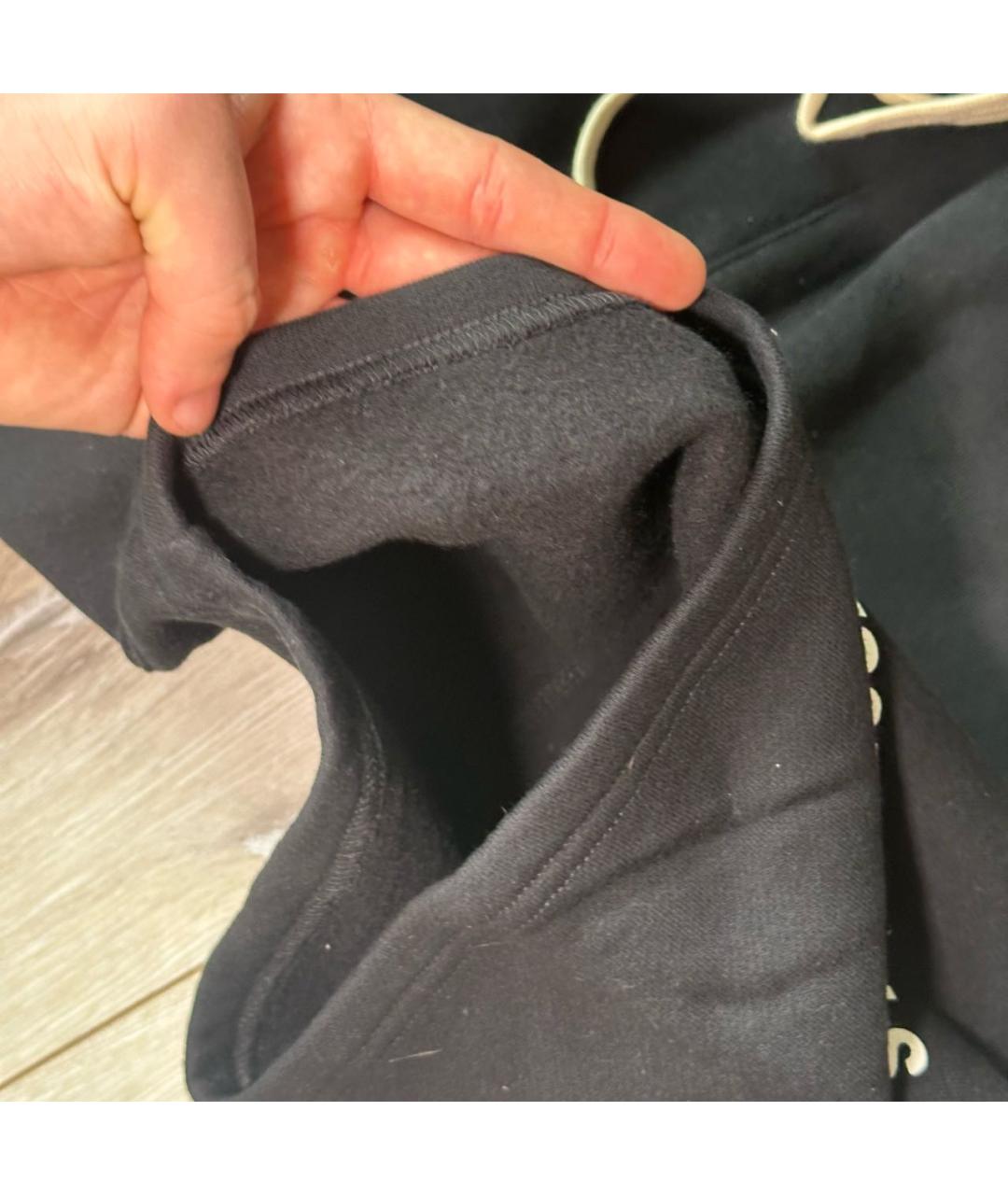 FEAR OF GOD ESSENTIALS Черные хлопковые шорты, фото 5