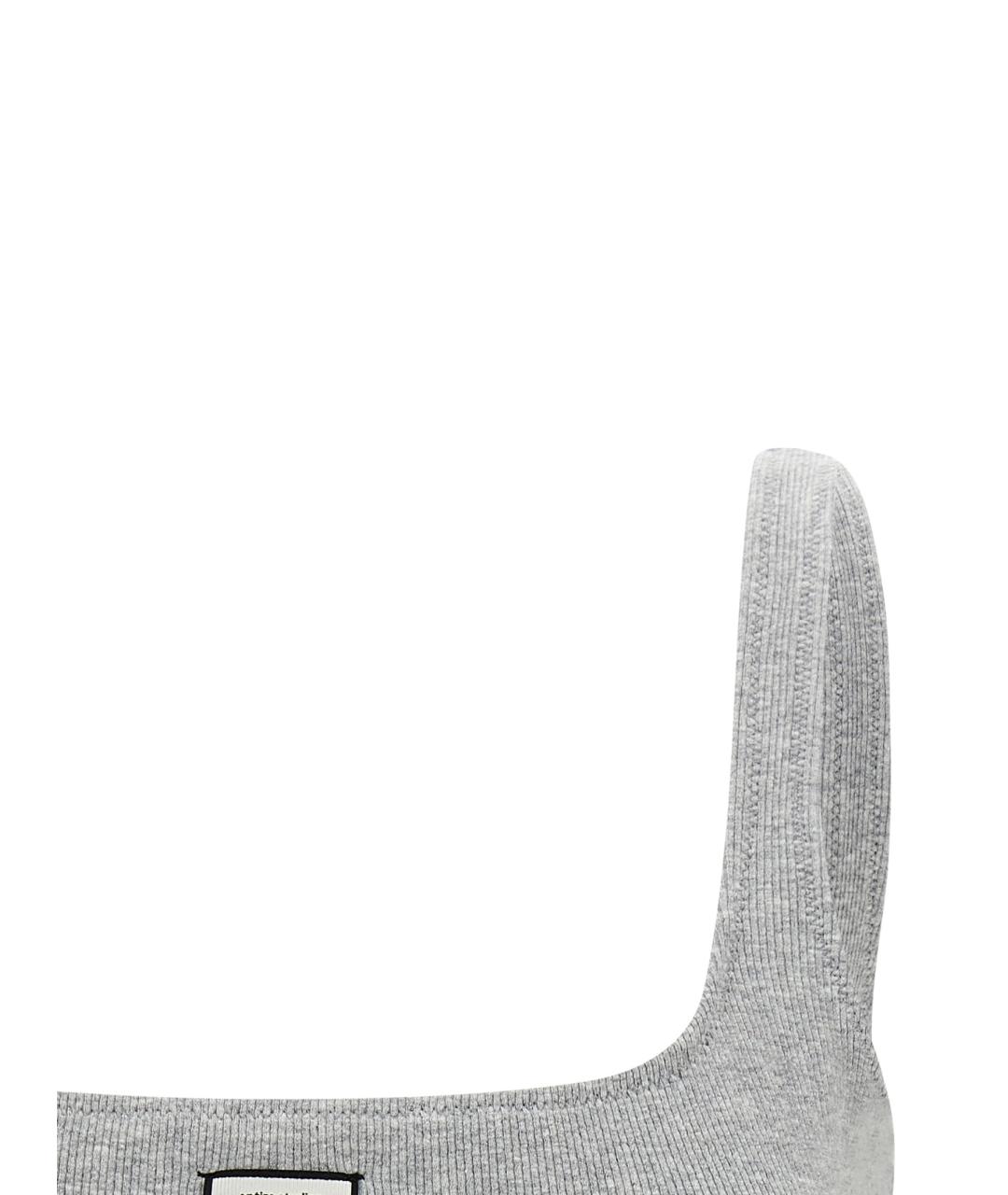 entire studios Серая хлопковая майка, фото 3