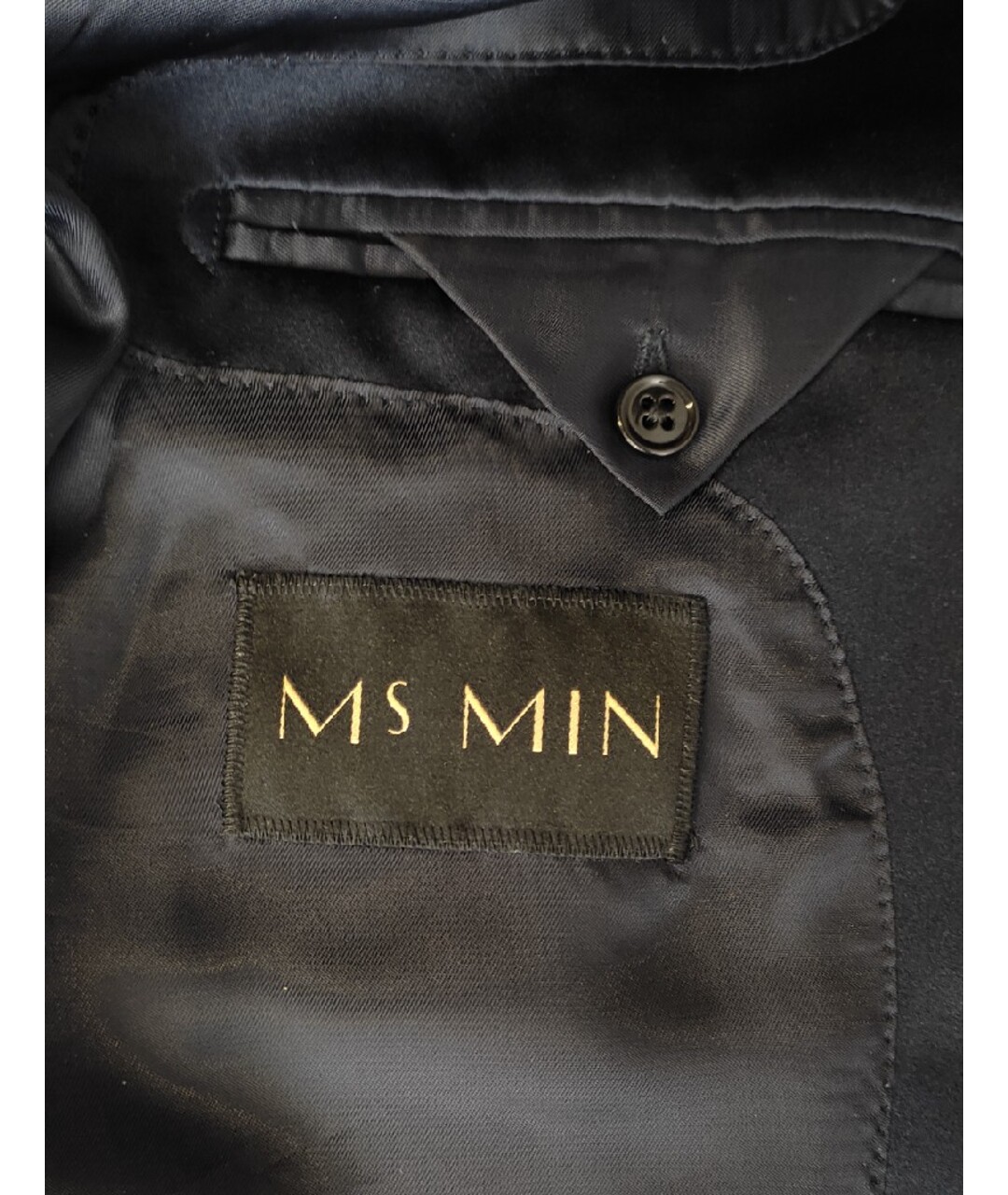 MS MIN Темно-синий костюм с брюками, фото 6