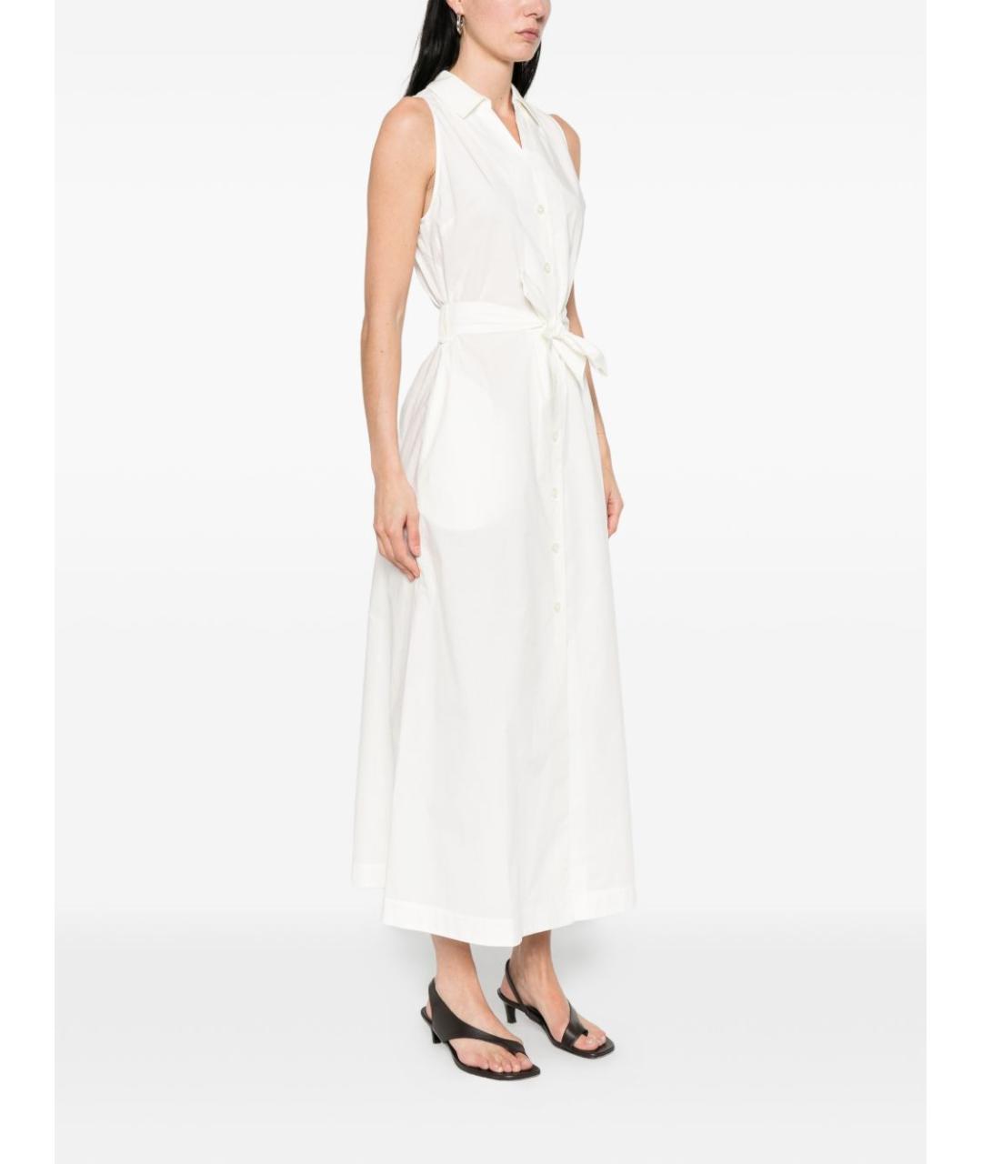 WOOLRICH Белое хлопковое повседневное платье, фото 3
