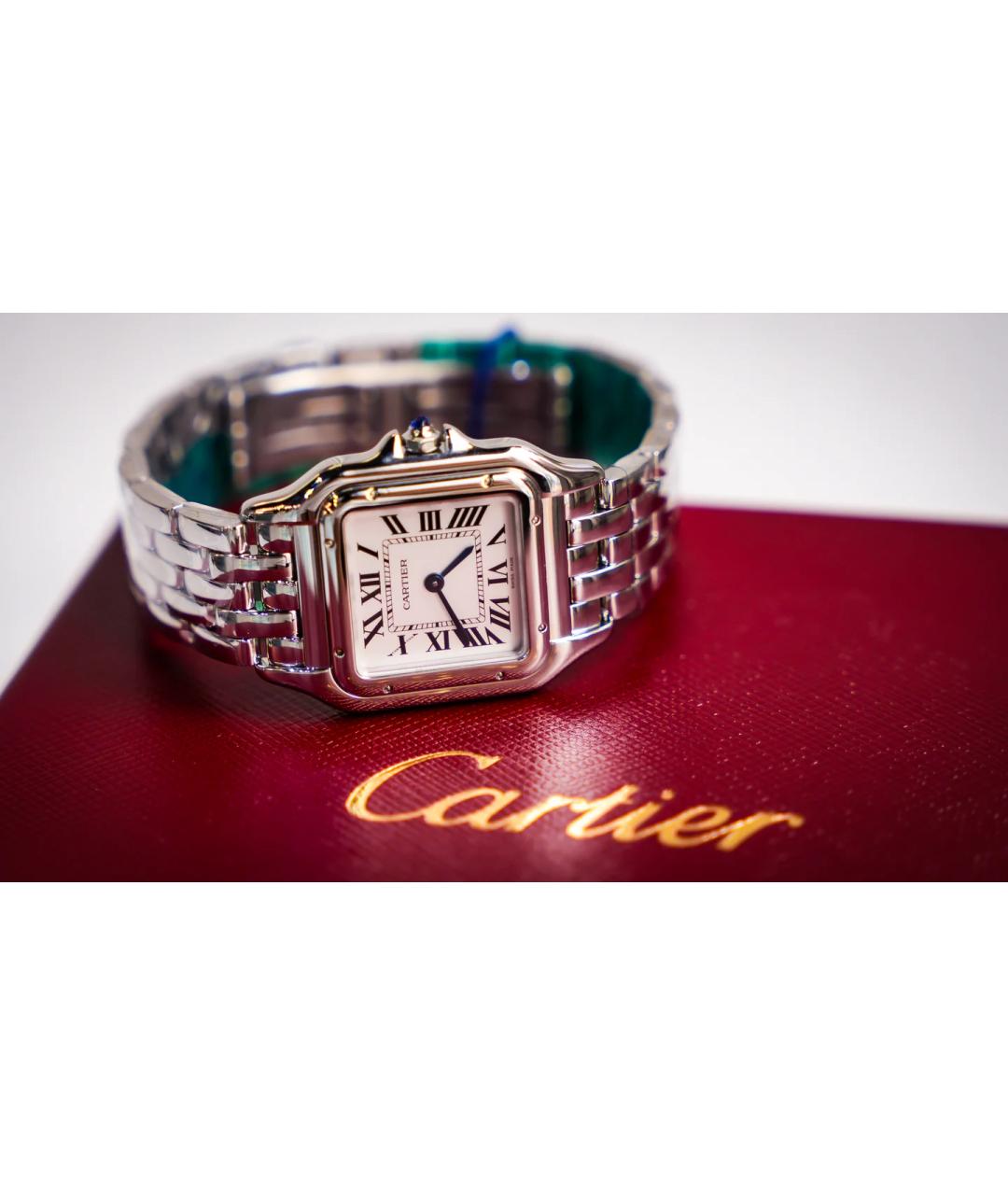 CARTIER Серебряные металлические часы, фото 2