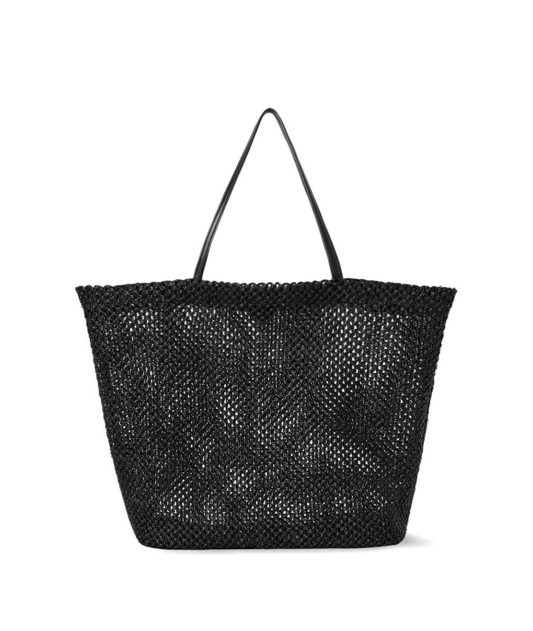 THE ROW Черная пелетеная сумка тоут, фото 2