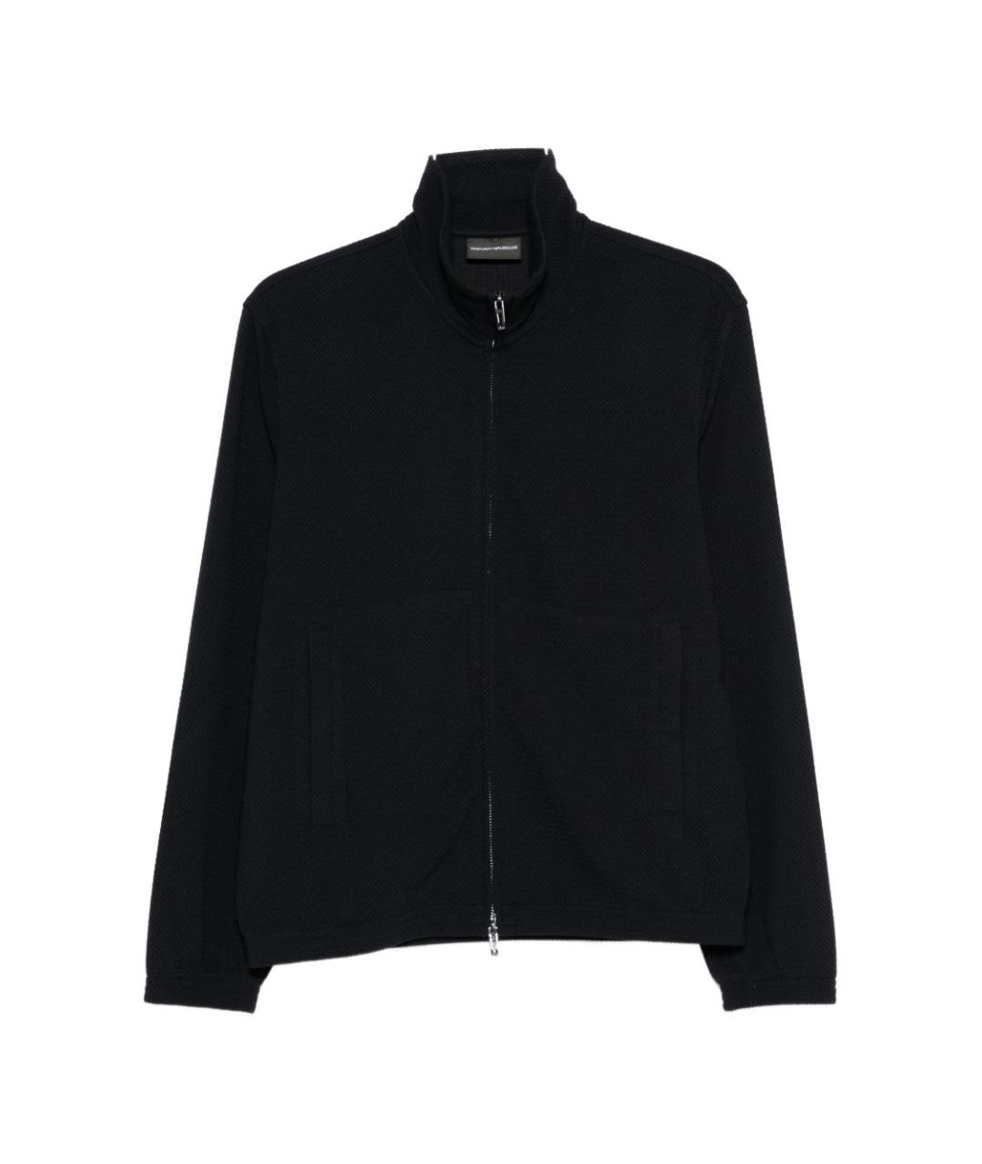 EMPORIO ARMANI Синий вискозный кардиган, фото 1