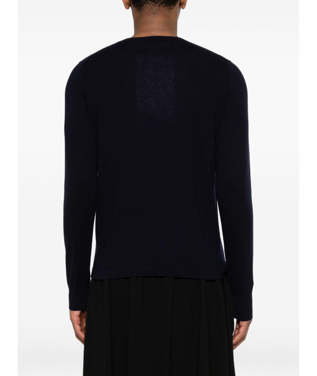 EXTREME CASHMERE Синий шерстяной джемпер / свитер, фото 5