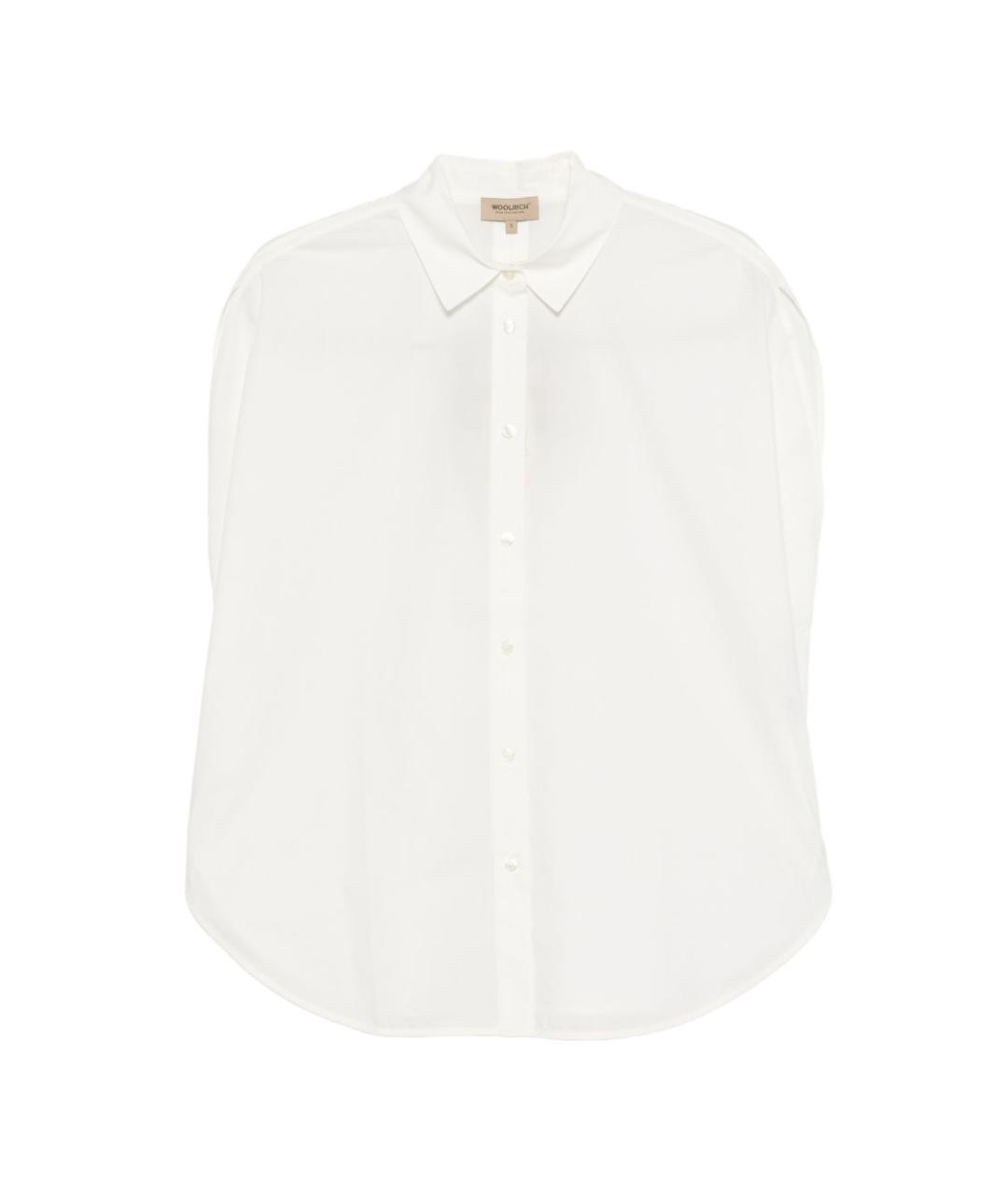 WOOLRICH Белая хлопковая рубашка, фото 1