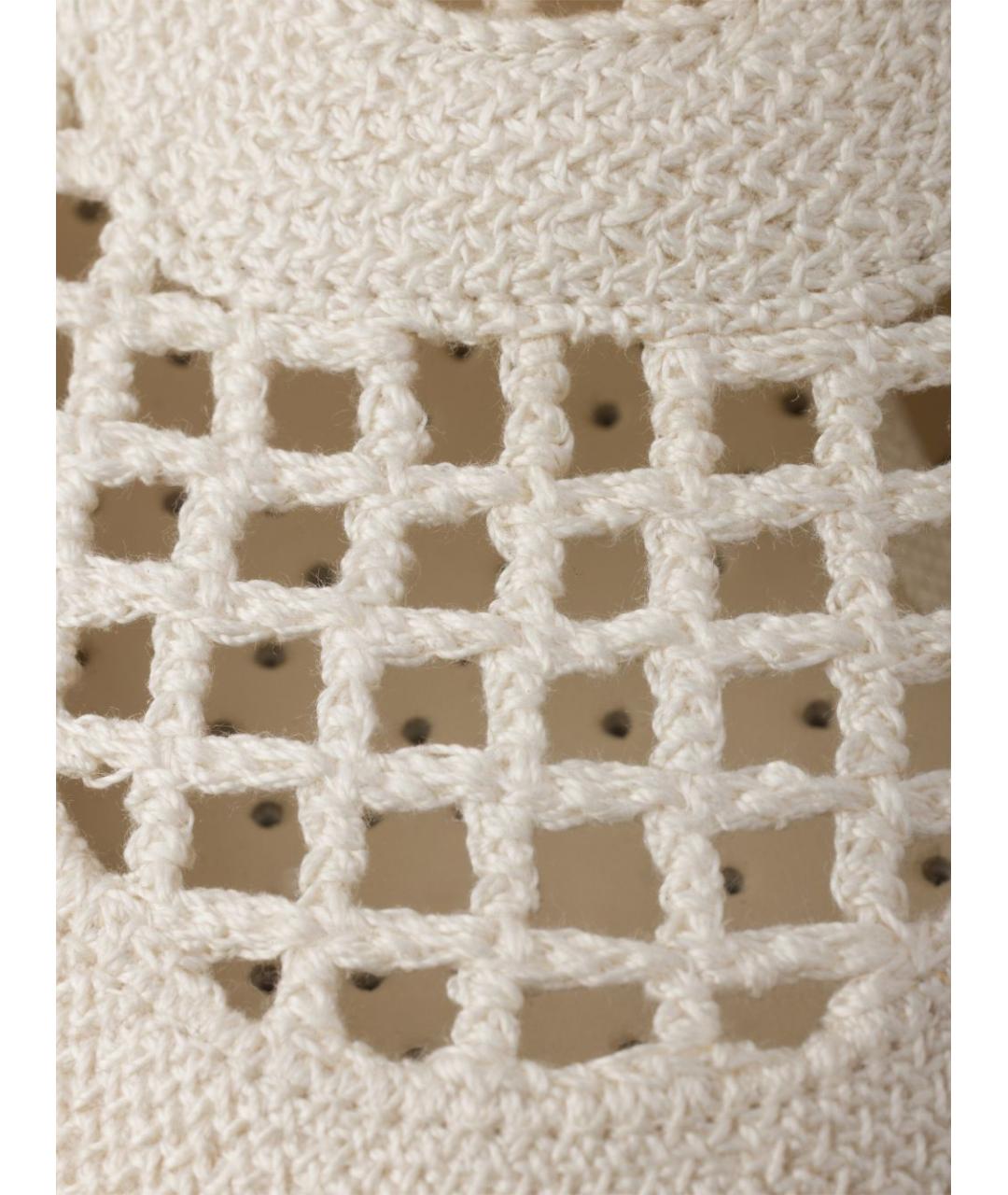 PRADA Бежевые текстильные кроссовки, фото 3