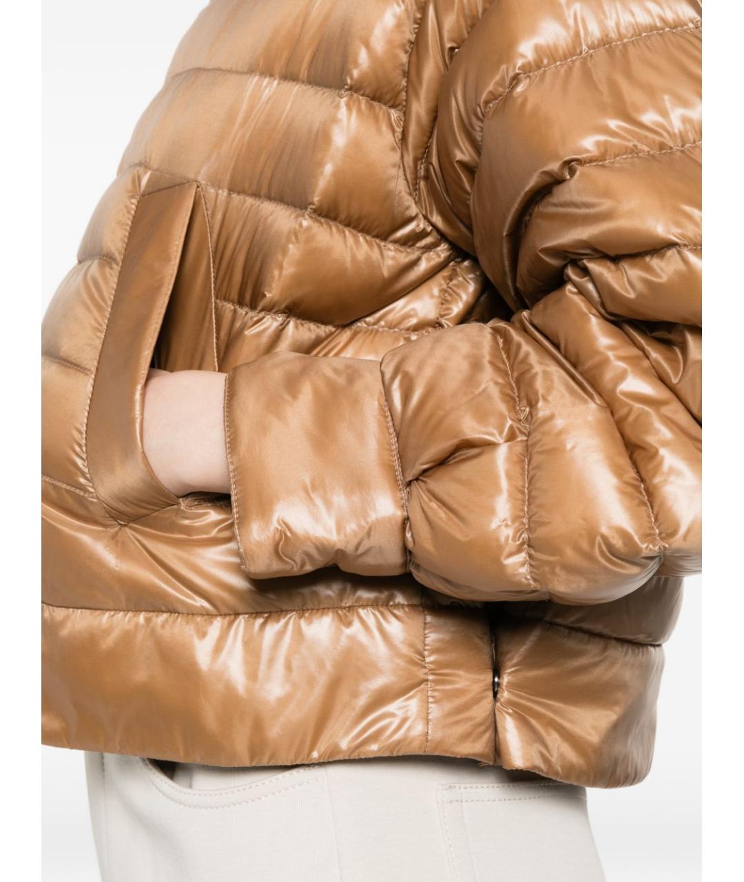HERNO Коричневая полиамидовая куртка, фото 3
