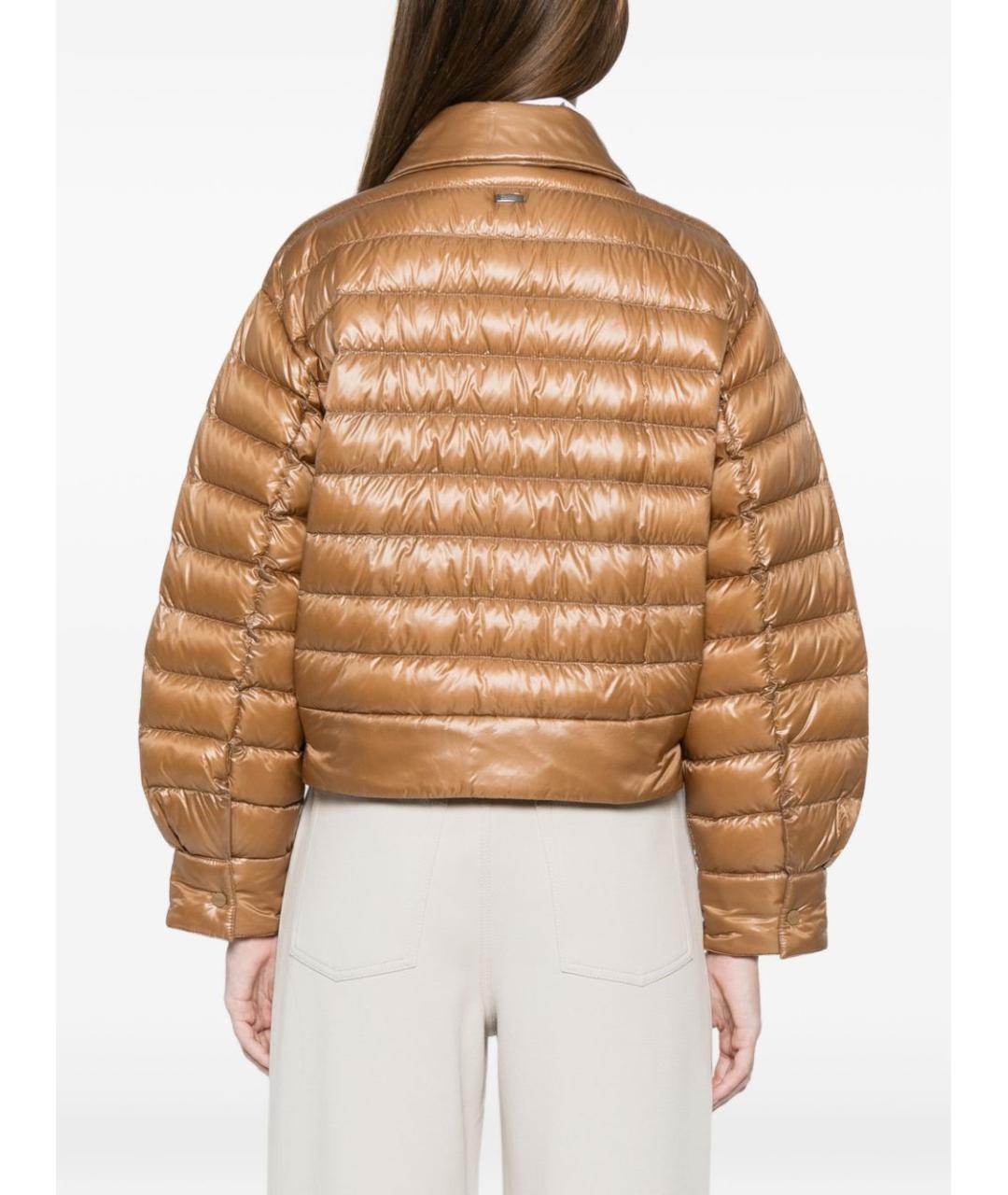 HERNO Коричневая полиамидовая куртка, фото 4