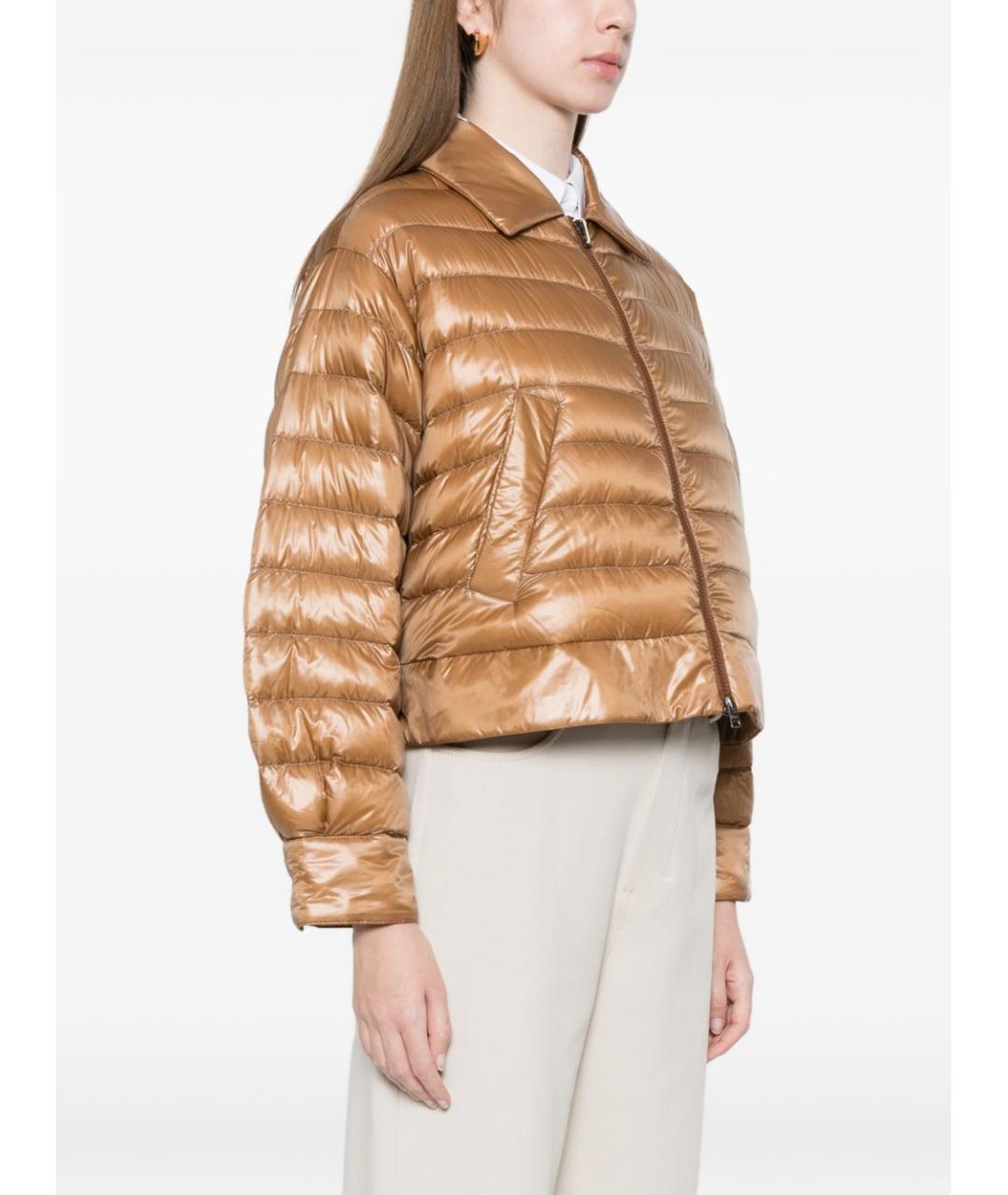 HERNO Коричневая полиамидовая куртка, фото 5