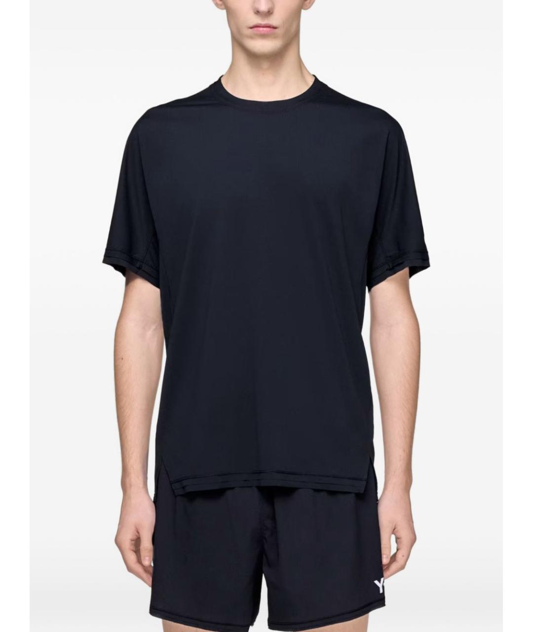 Y-3 Черная футболка, фото 4
