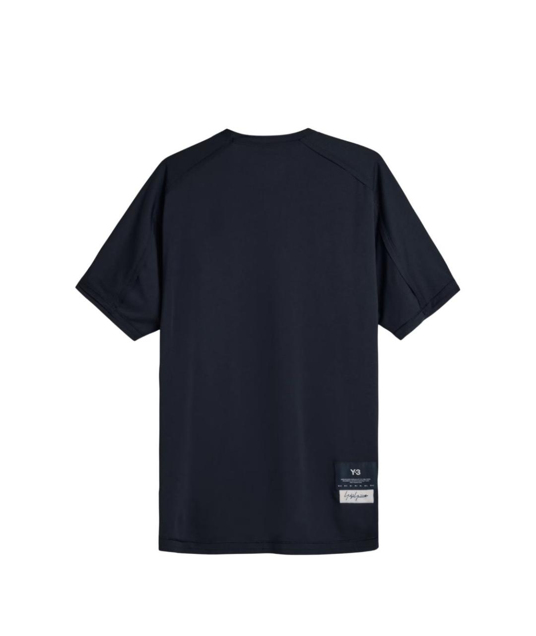 Y-3 Черная футболка, фото 2