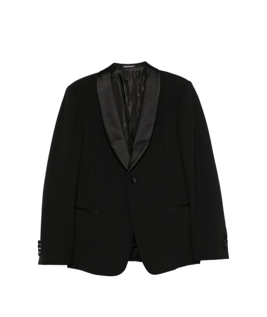 EMPORIO ARMANI Черный вечерний костюм, фото 4