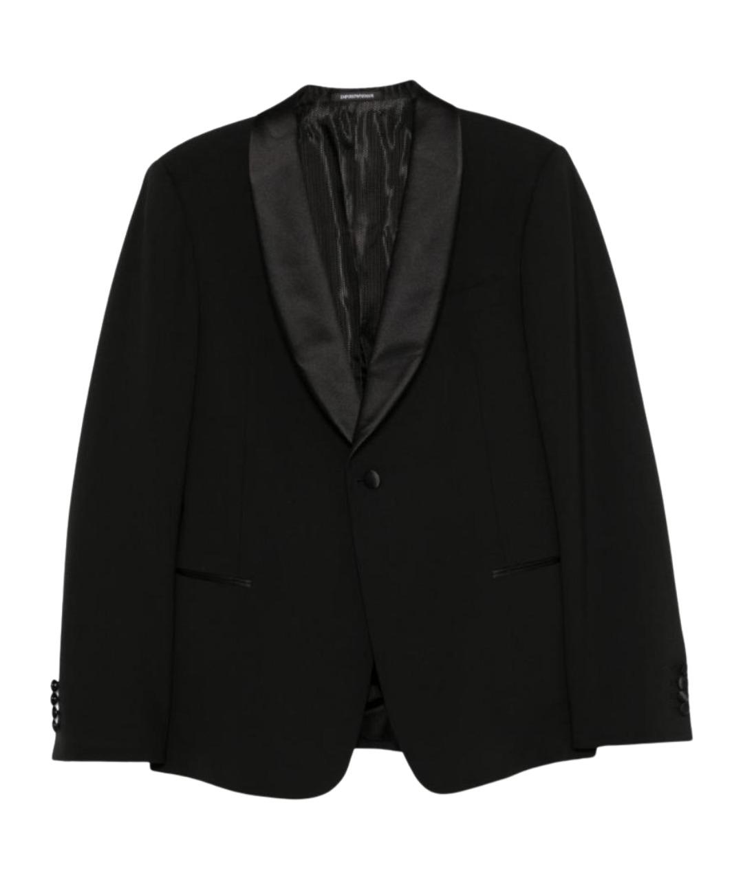 EMPORIO ARMANI Черный вечерний костюм, фото 1