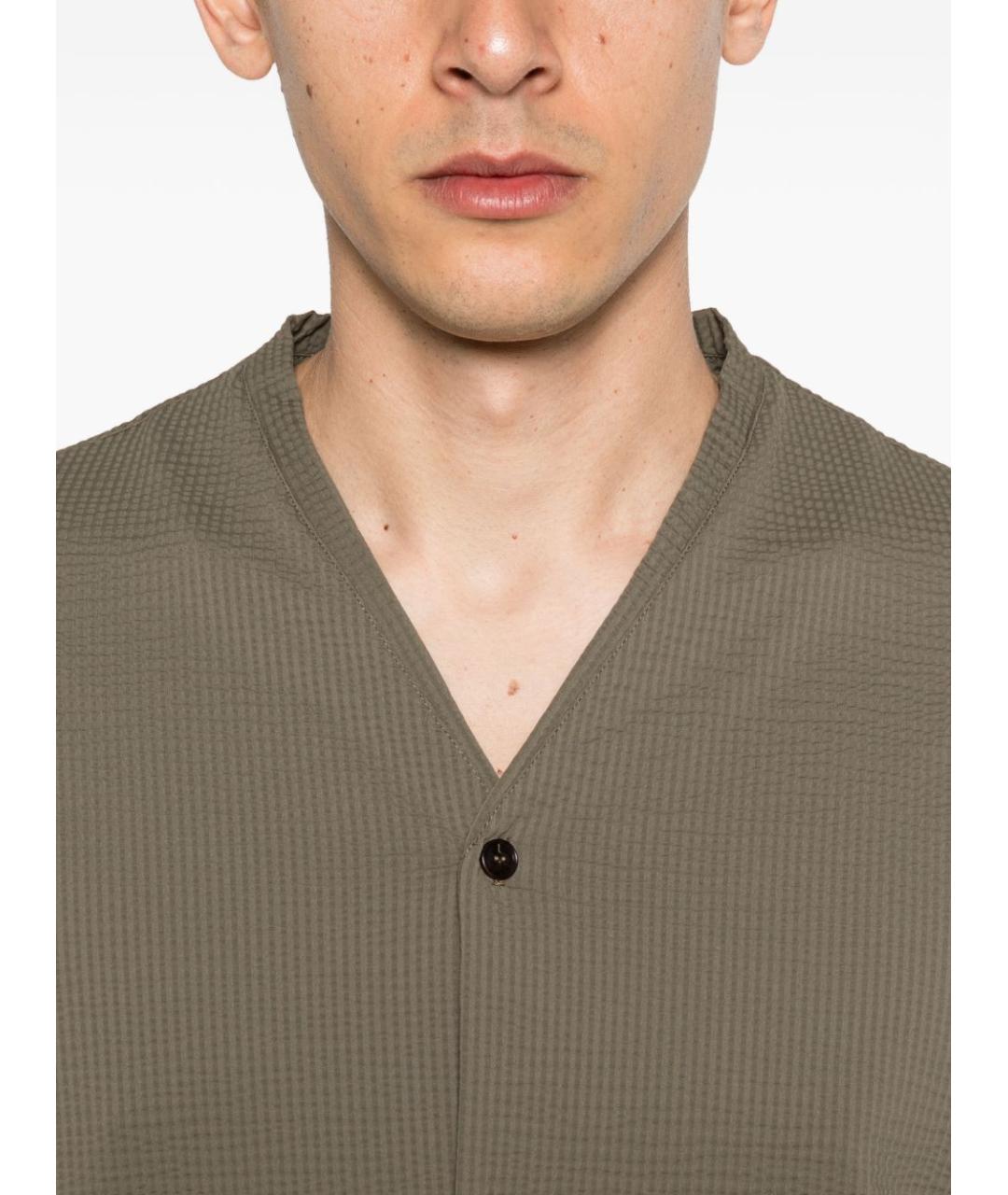 EMPORIO ARMANI Коричневая кэжуал рубашка, фото 2