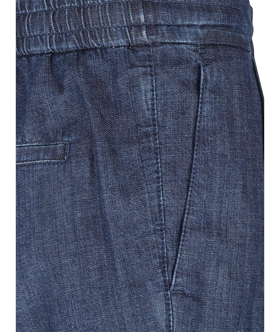 BRUNELLO CUCINELLI Синие хлопковые джинсы скинни, фото 2