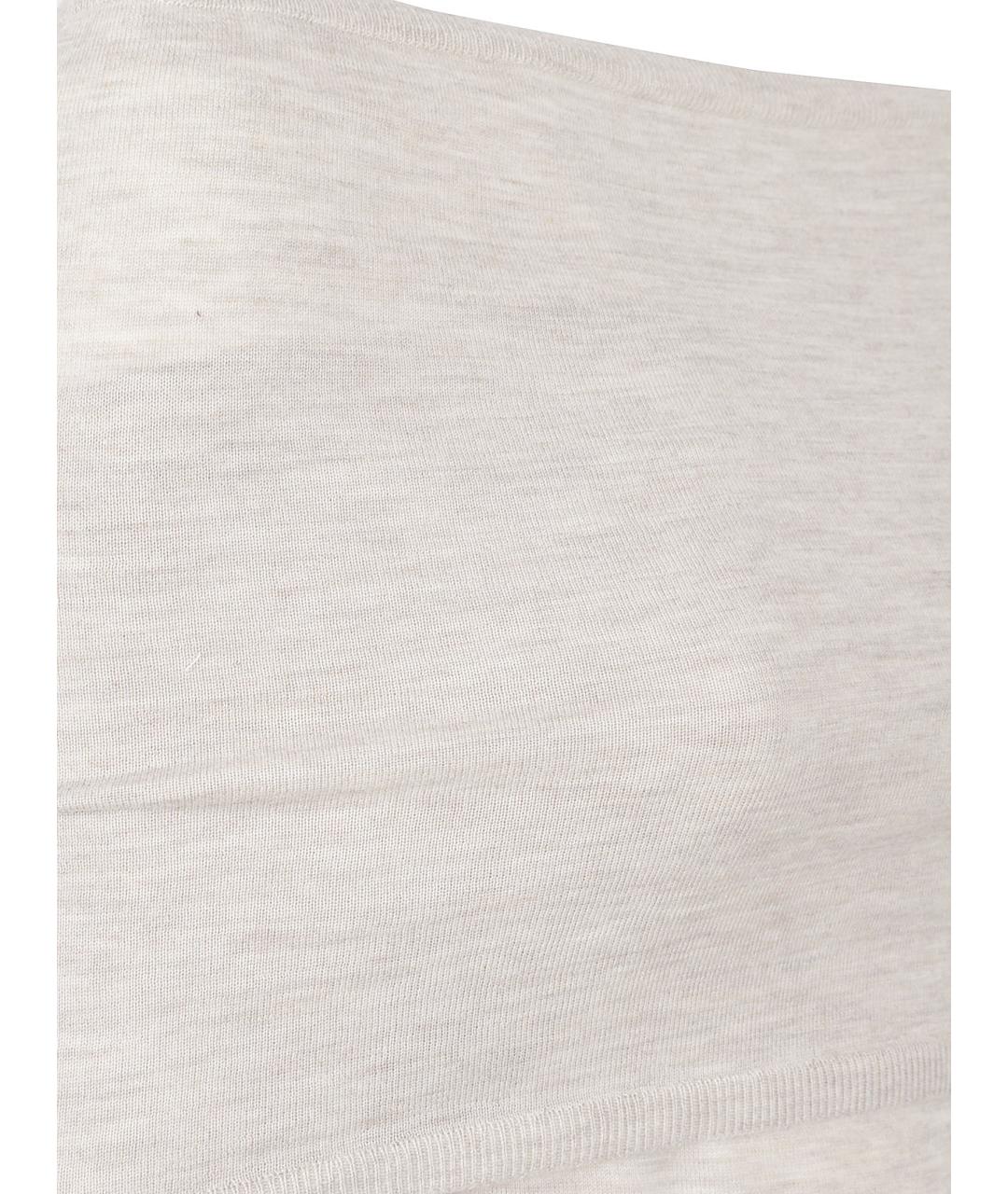 MAX MARA Бежевый кашемировый джемпер / свитер, фото 2