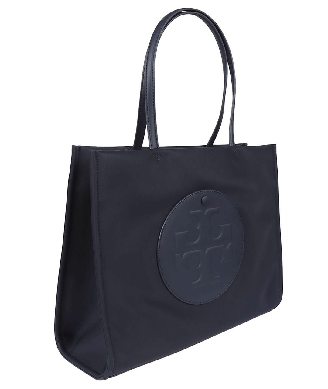 TORY BURCH Синяя тканевая сумка тоут, фото 3