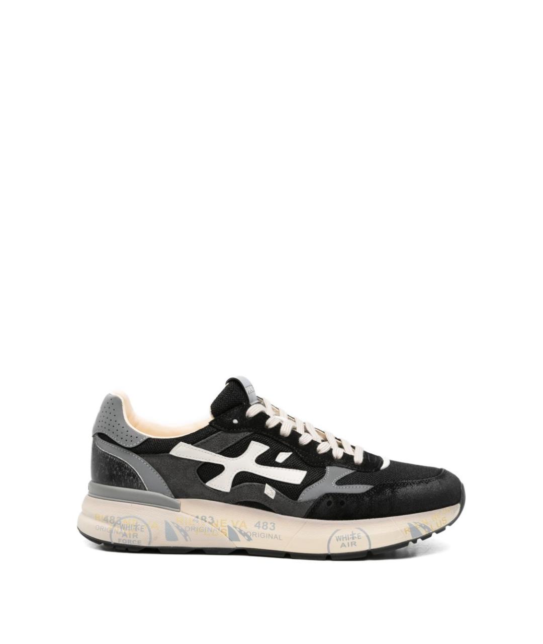 PREMIATA Мульти кожаные низкие кроссовки / кеды, фото 1