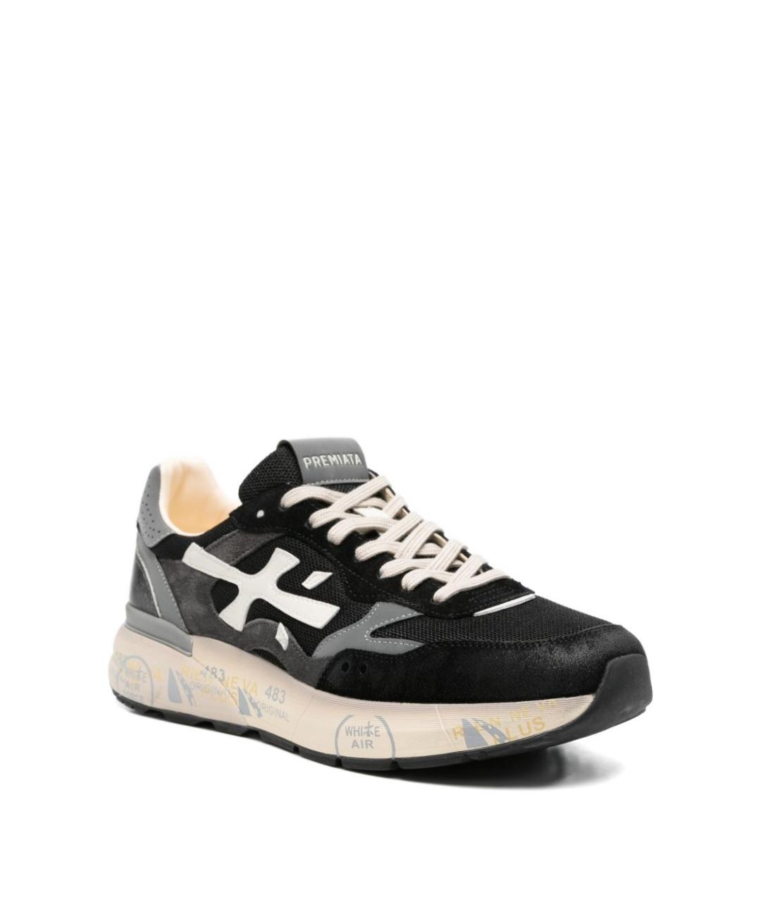 PREMIATA Мульти кожаные низкие кроссовки / кеды, фото 4