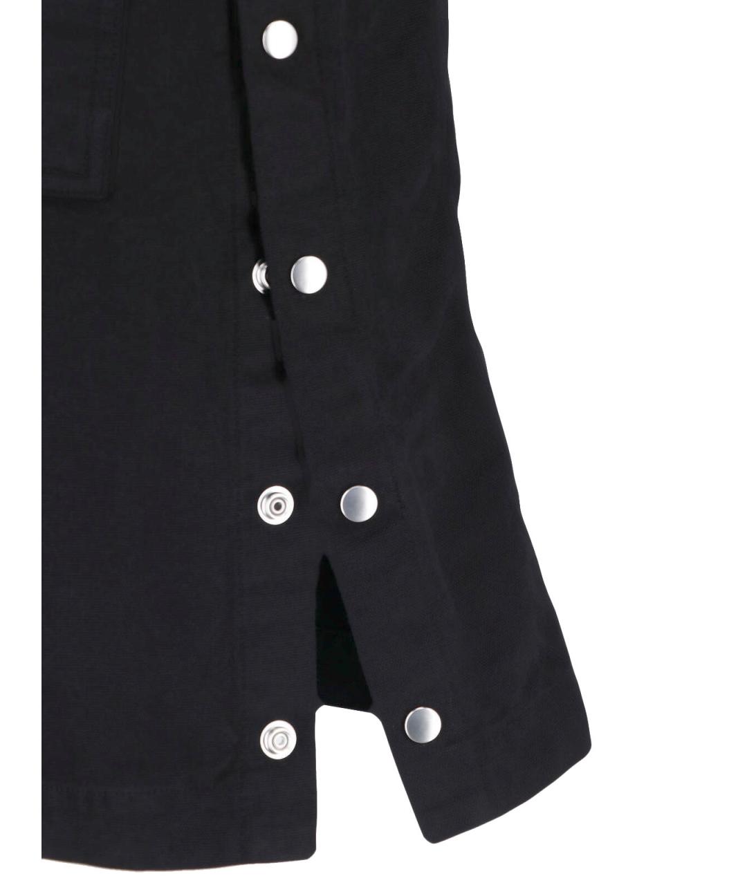 RICK OWENS DRKSHDW Черные хлопковые шорты, фото 4