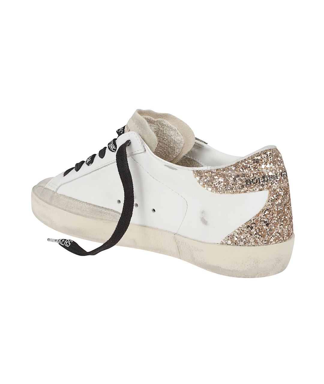 GOLDEN GOOSE DELUXE BRAND Белые кожаные кеды, фото 3