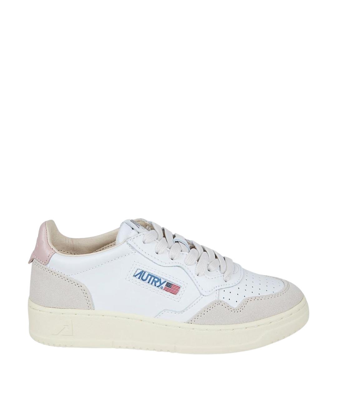 AUTRY Белые кожаные кеды, фото 1
