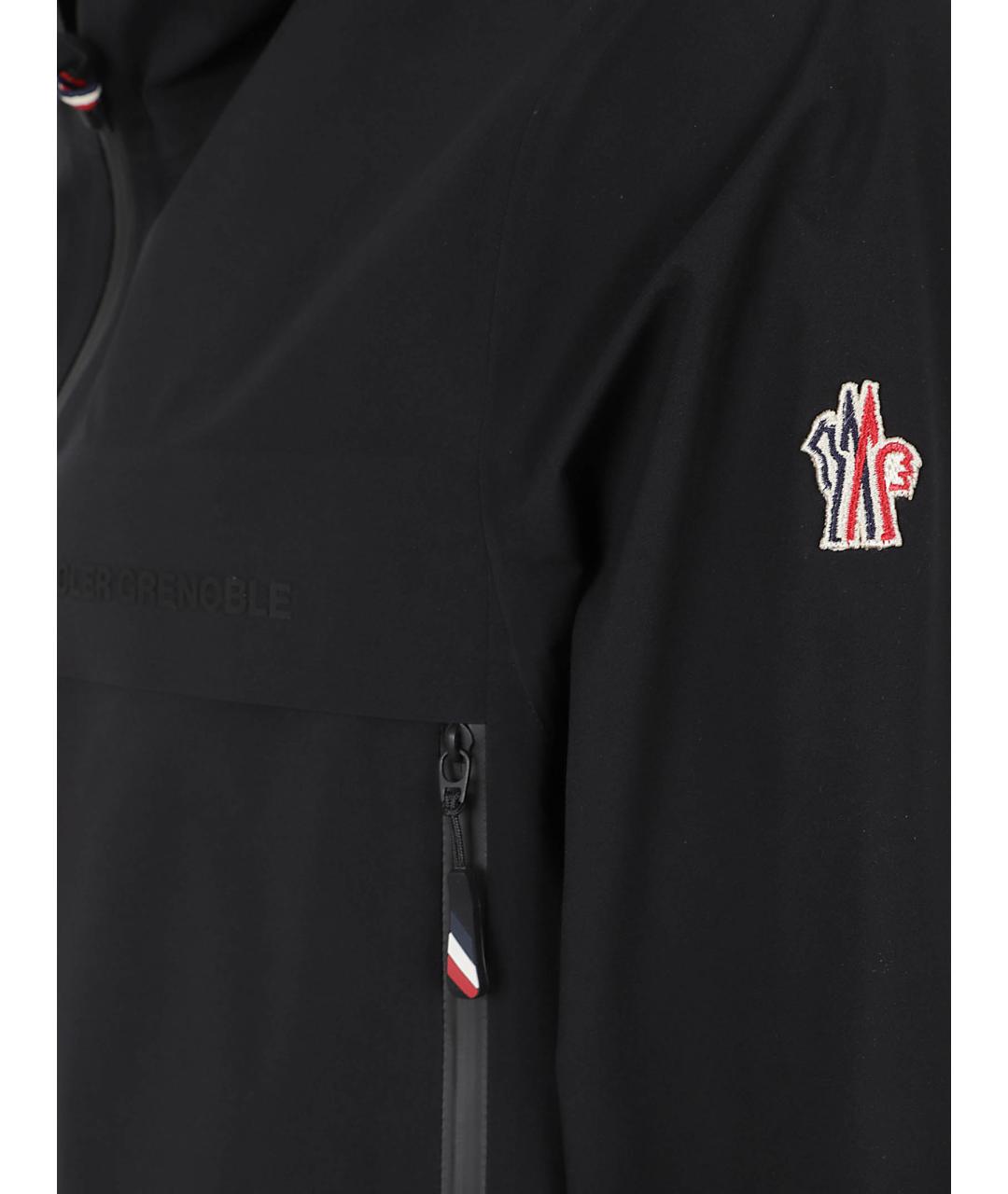 MONCLER GRENOBLE Черная полиамидовая куртка, фото 2