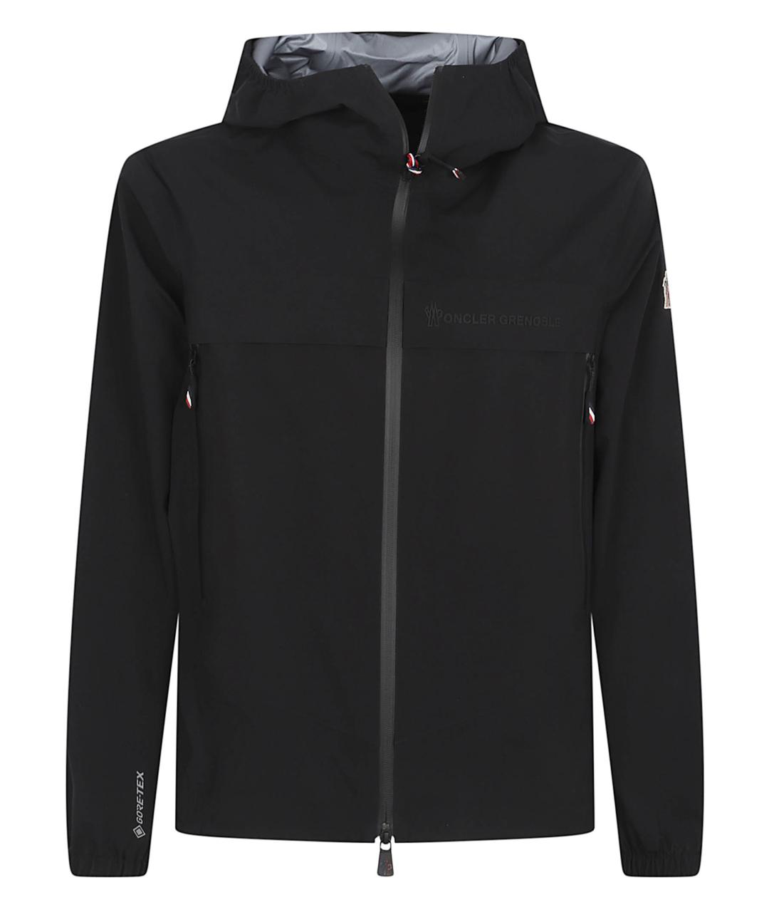 MONCLER GRENOBLE Черная полиамидовая куртка, фото 1