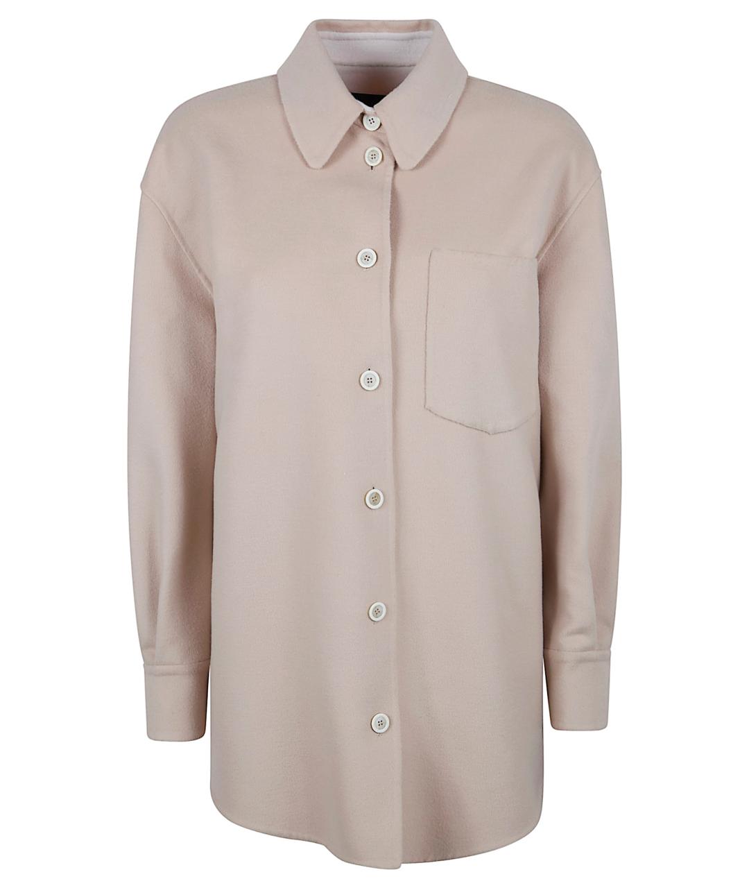 FABIANA FILIPPI Бежевая шерстяная рубашка, фото 1