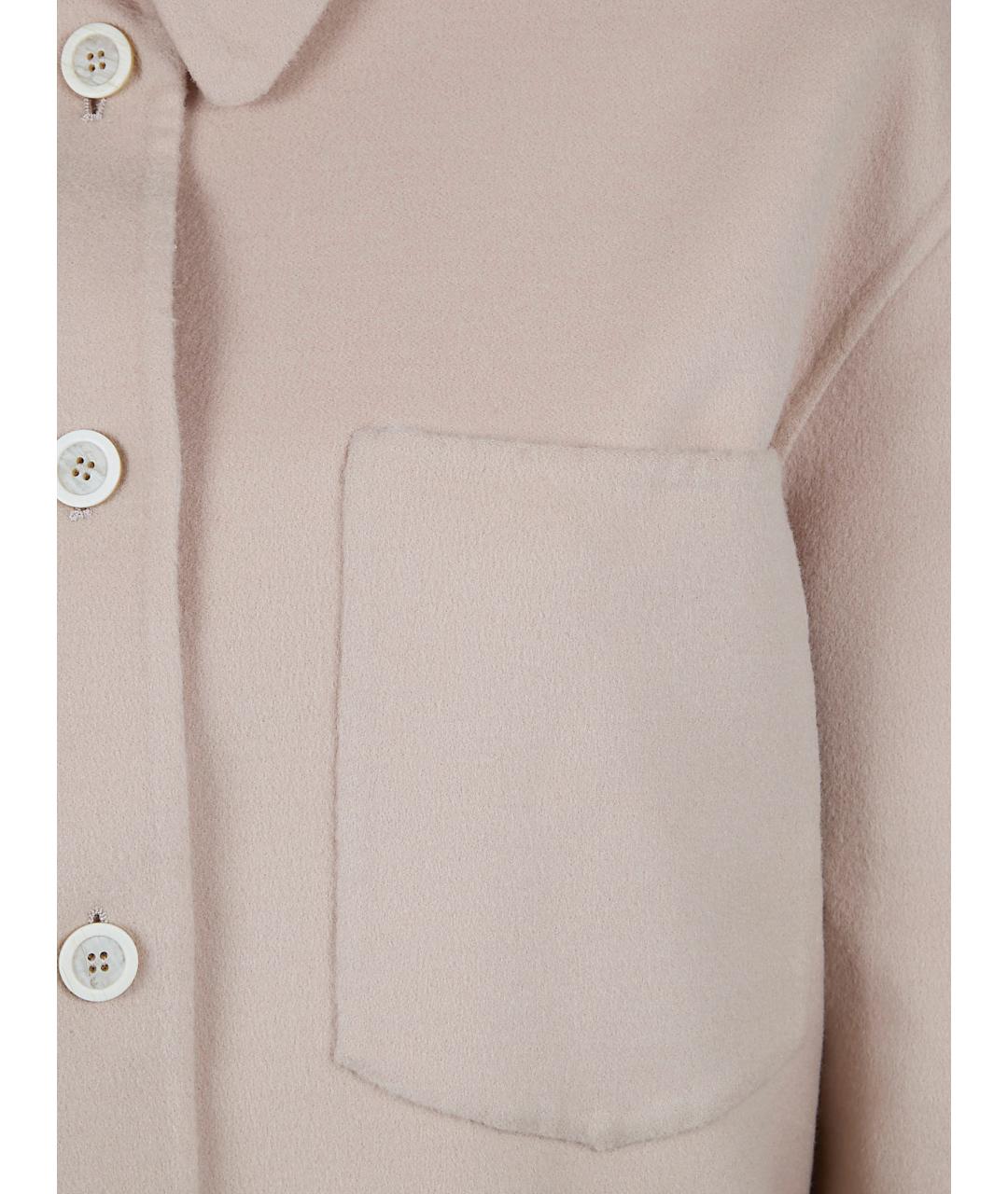 FABIANA FILIPPI Бежевая шерстяная рубашка, фото 3