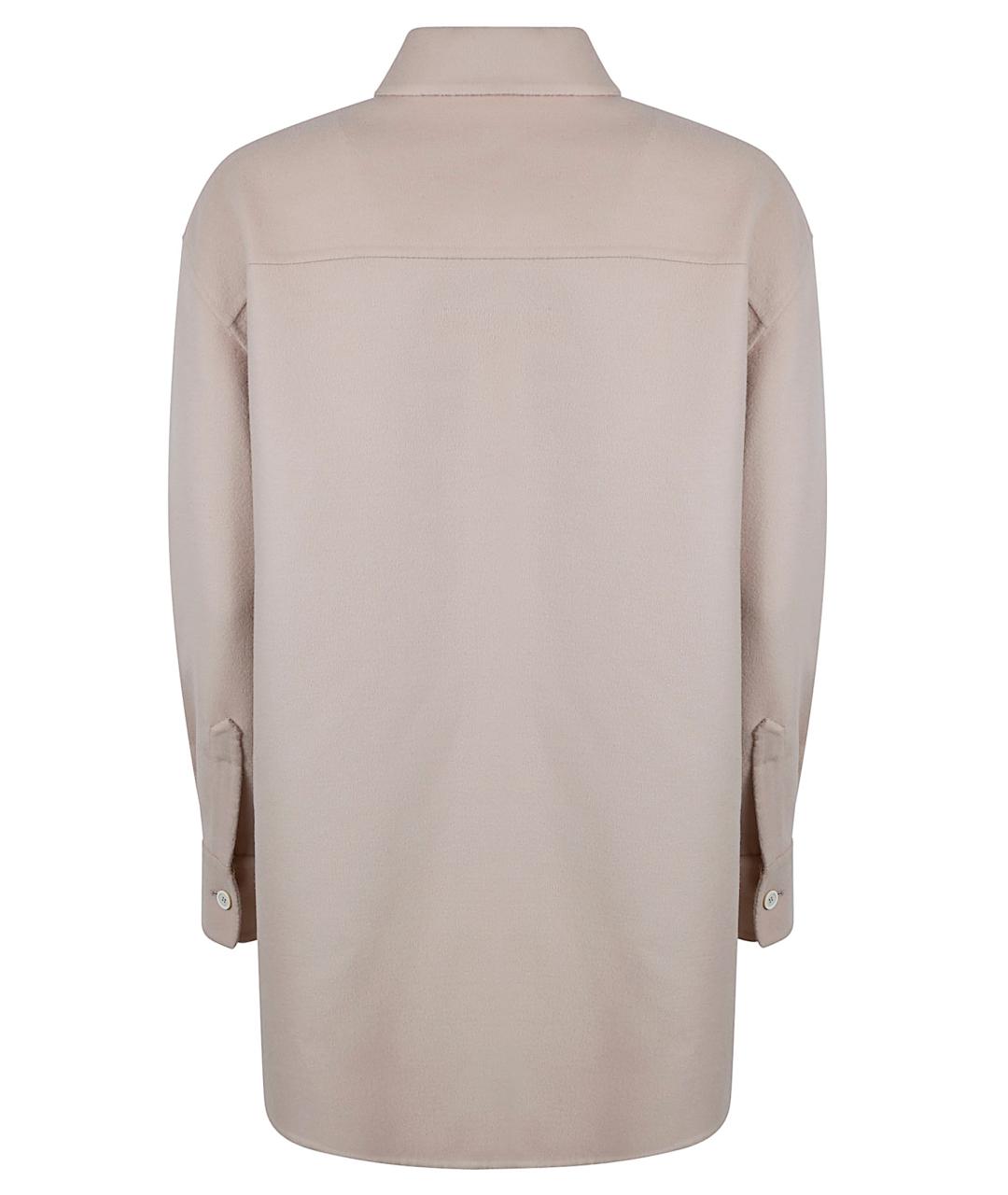 FABIANA FILIPPI Бежевая шерстяная рубашка, фото 2