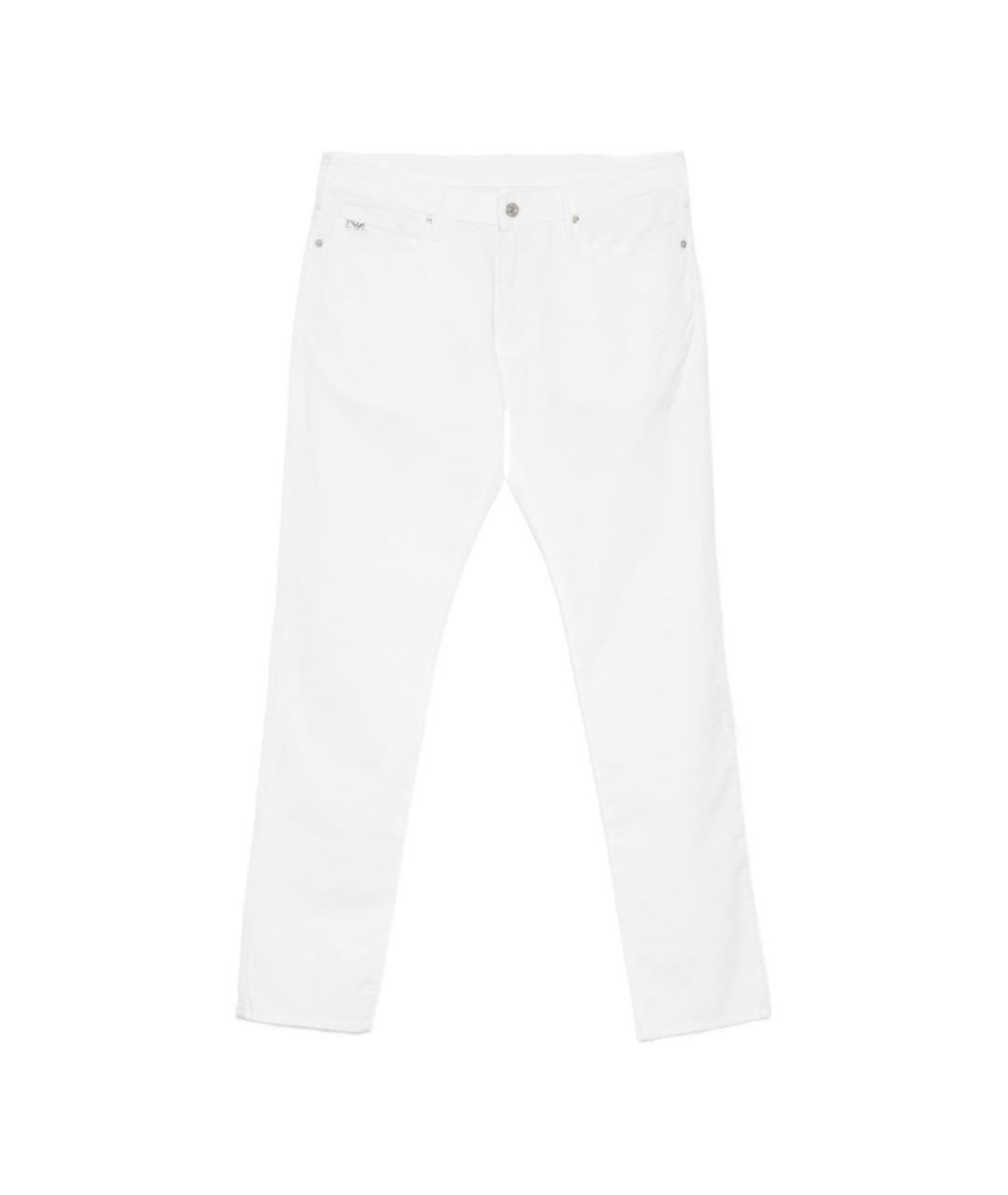 EMPORIO ARMANI Белые прямые джинсы, фото 1