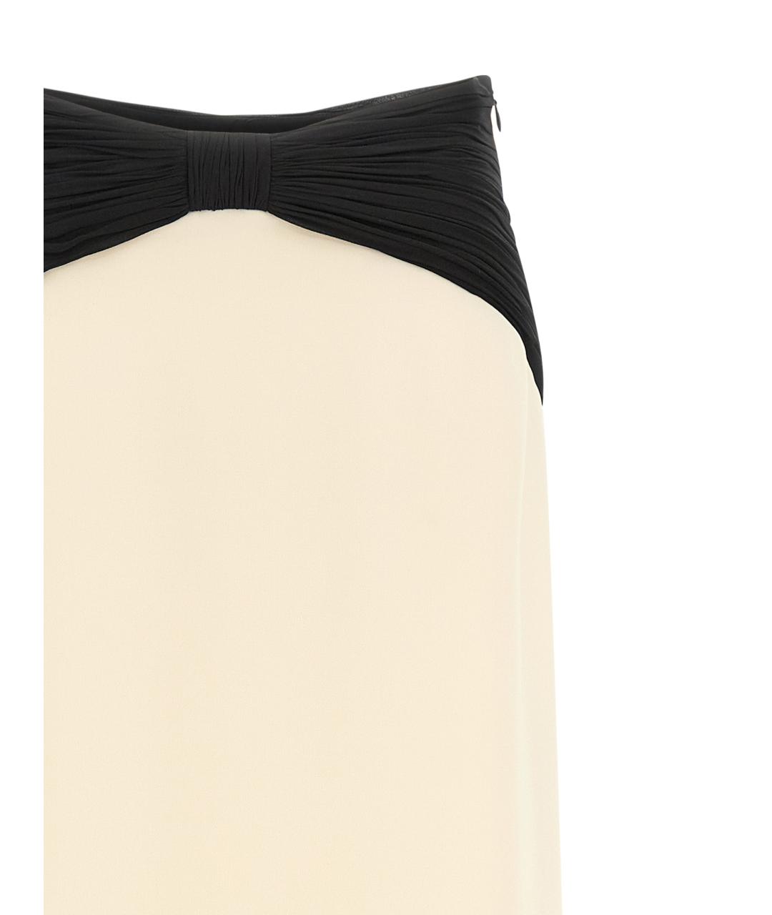 VALENTINO Мульти шелковая юбка макси, фото 3