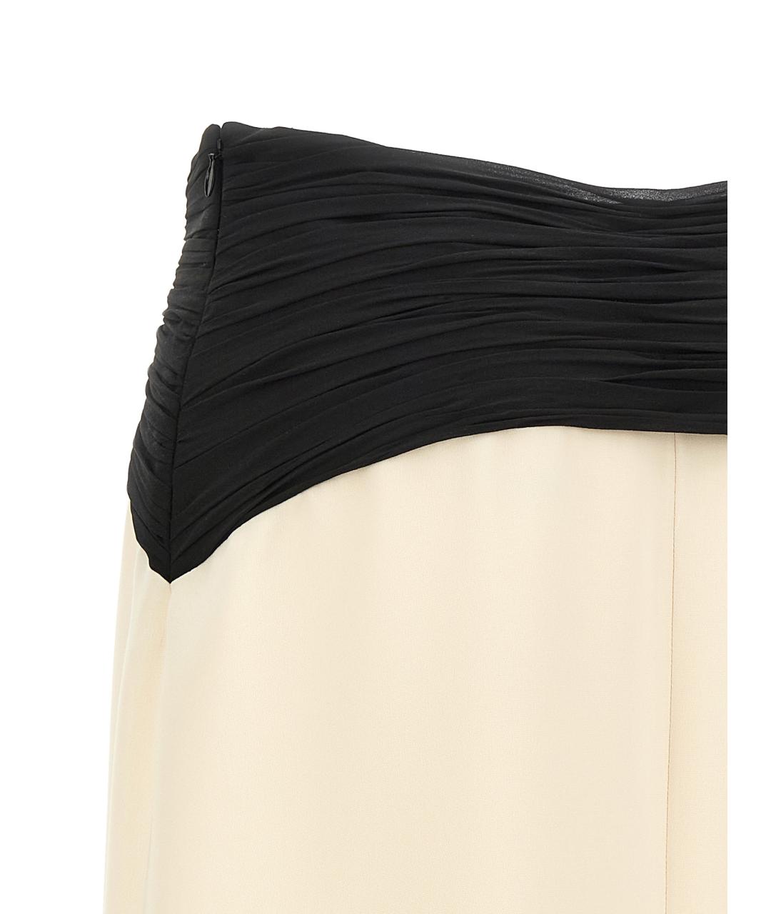 VALENTINO Мульти шелковая юбка макси, фото 4