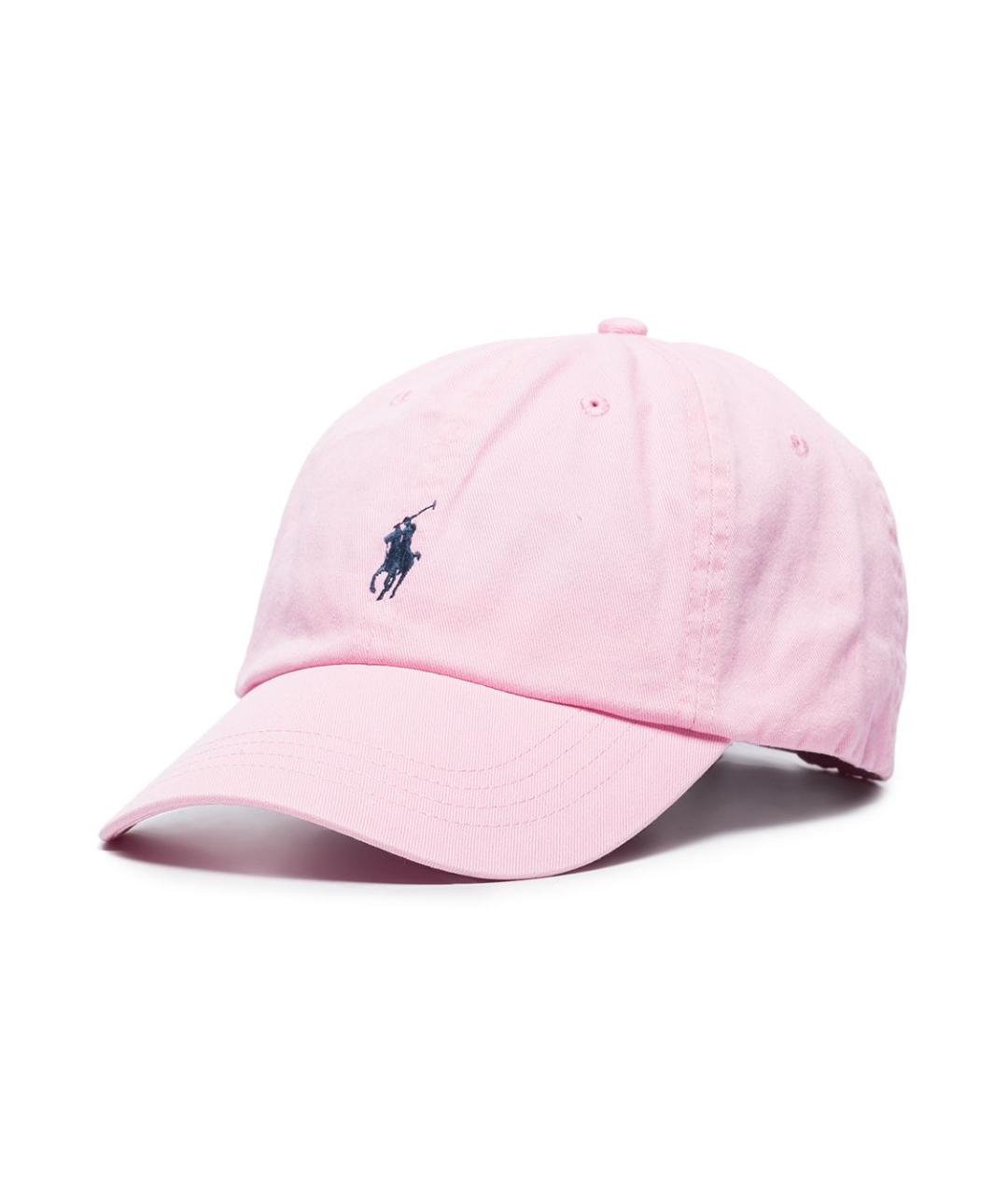 POLO RALPH LAUREN Розовая хлопковая кепка/бейсболка, фото 1