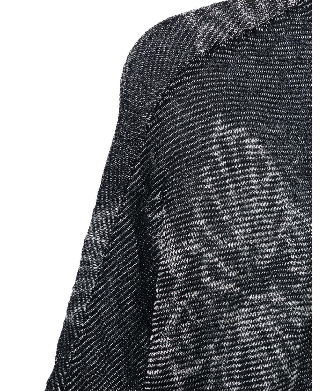 EMPORIO ARMANI Синий вискозный джемпер / свитер, фото 3