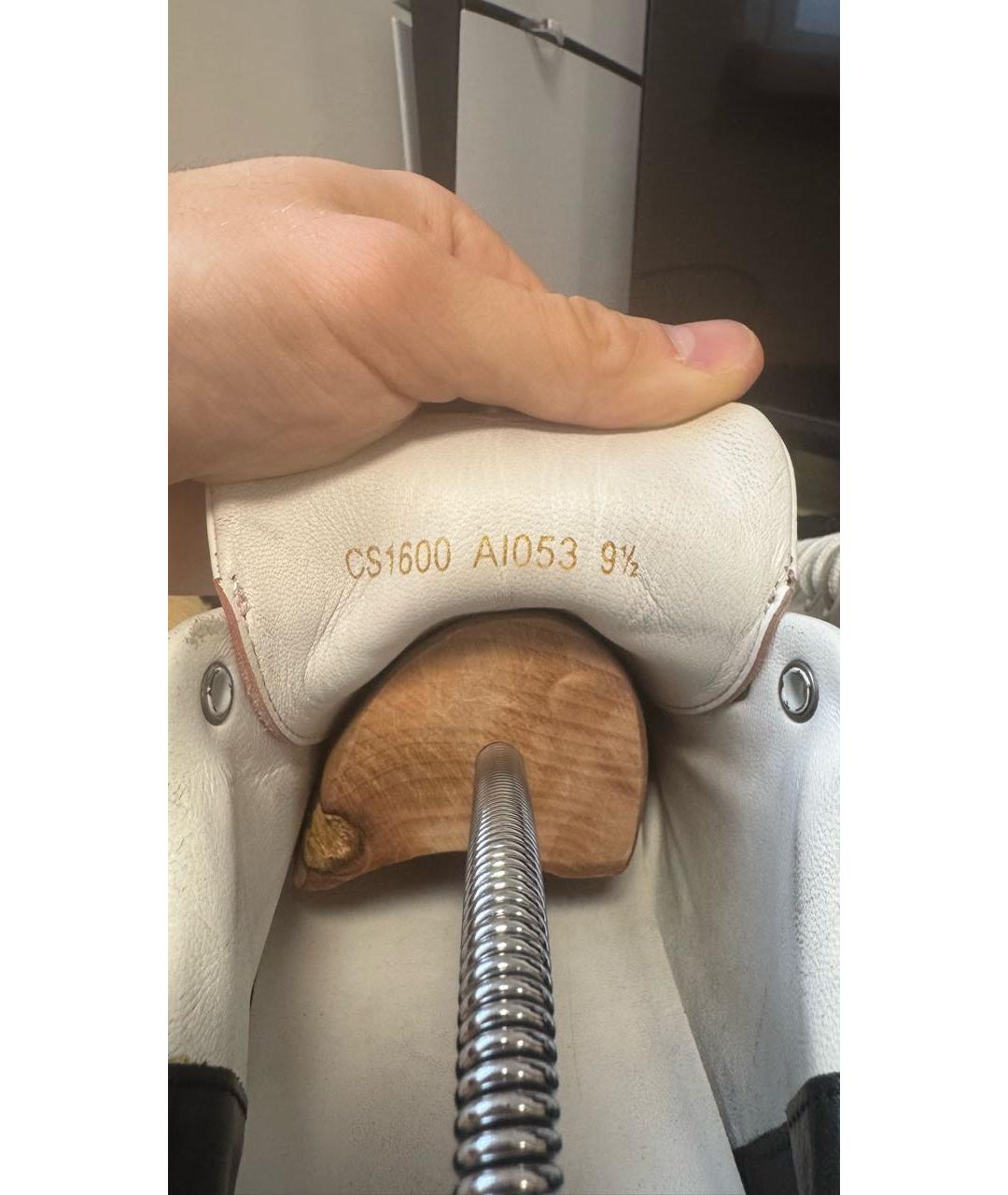 DOLCE&GABBANA Мульти кожаные низкие кроссовки / кеды, фото 5