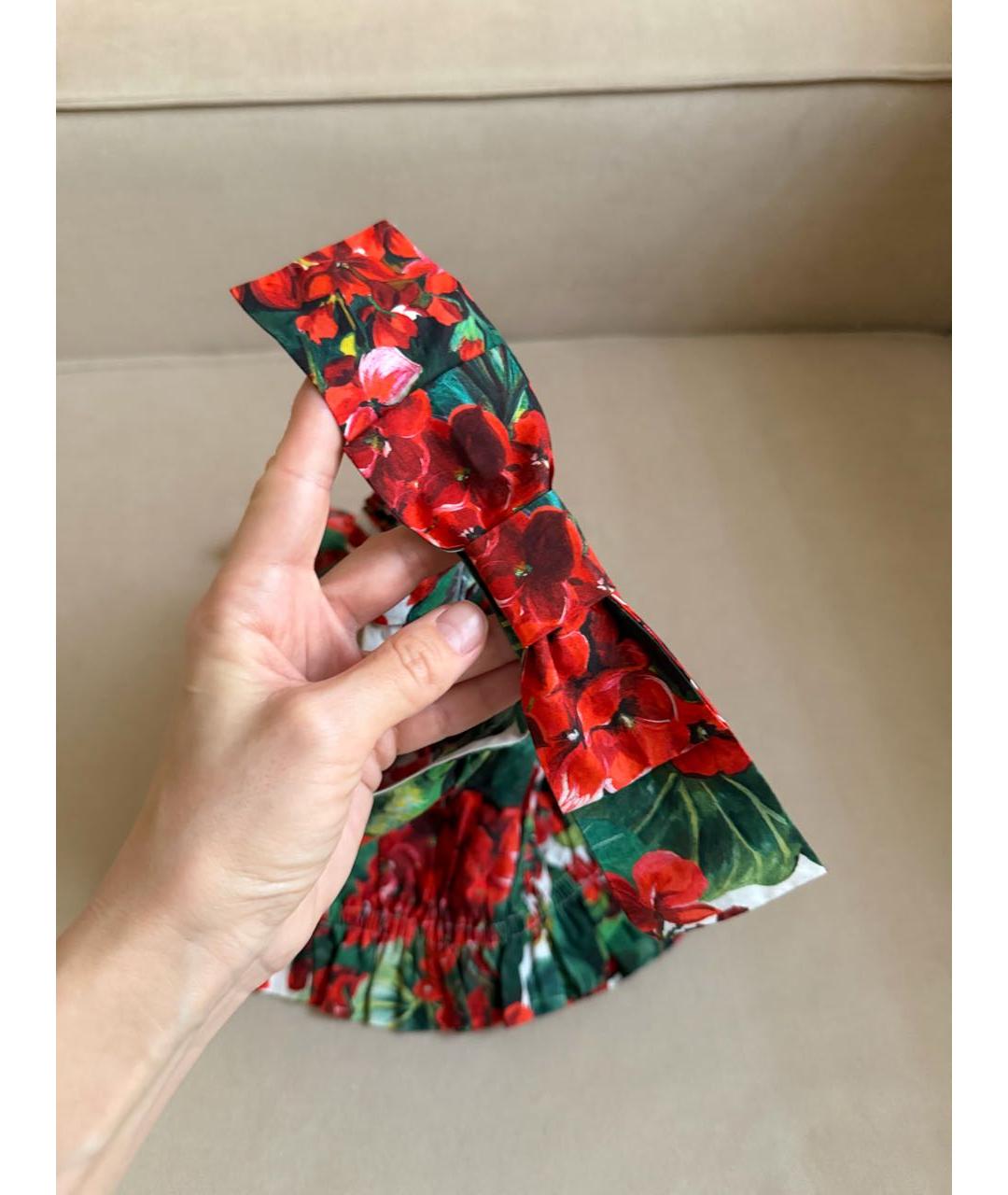 DOLCE&GABBANA Мульти хлопковый детская футболка / топ, фото 4