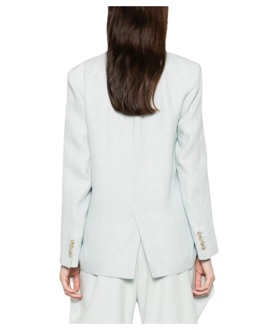 FORTE FORTE Голубой жакет/пиджак, фото 5