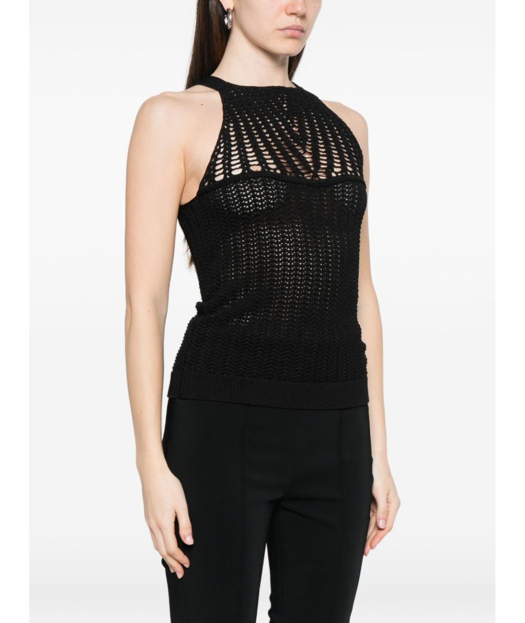 IRO Черная майка, фото 4