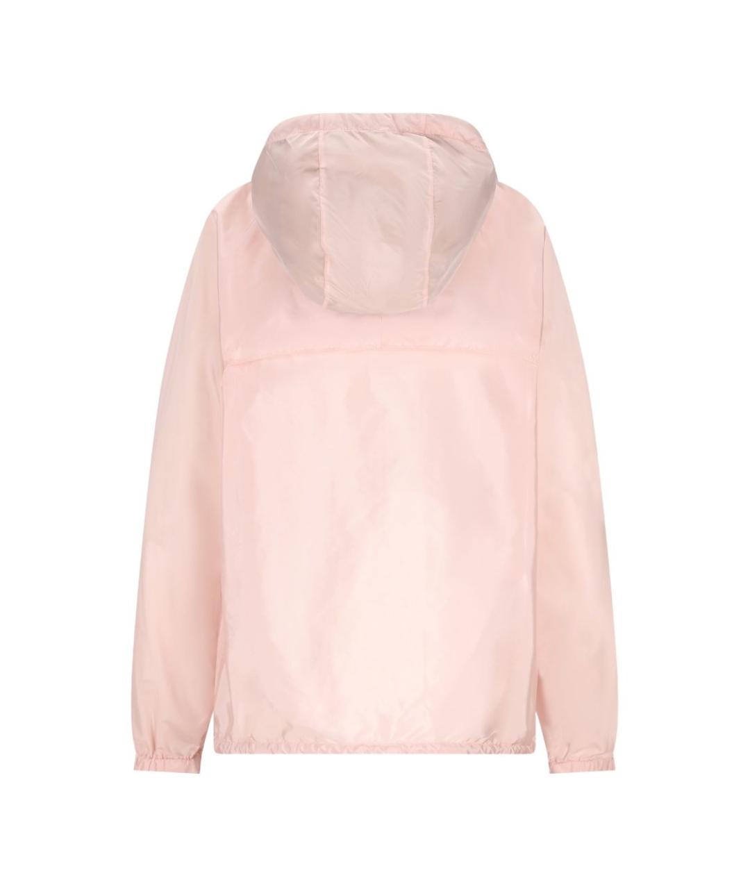 PRADA Розовая полиамидовая куртка, фото 3