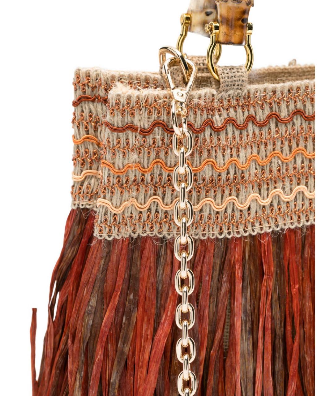 LA MILANESA Бордовая сумка с короткими ручками, фото 4