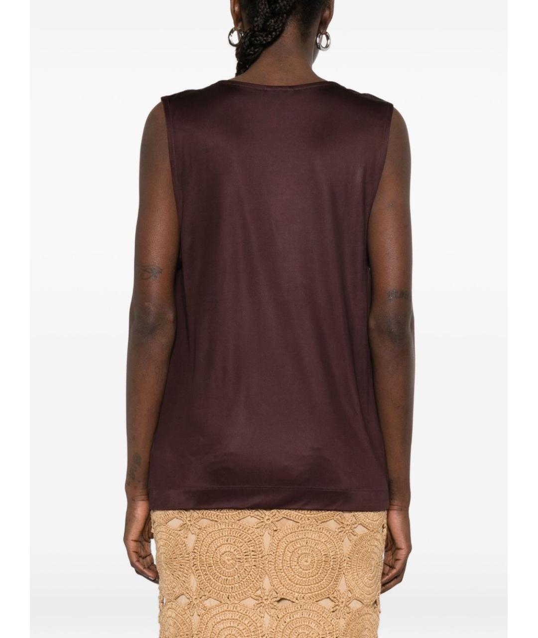 DRIES VAN NOTEN Фиолетовая майка, фото 2