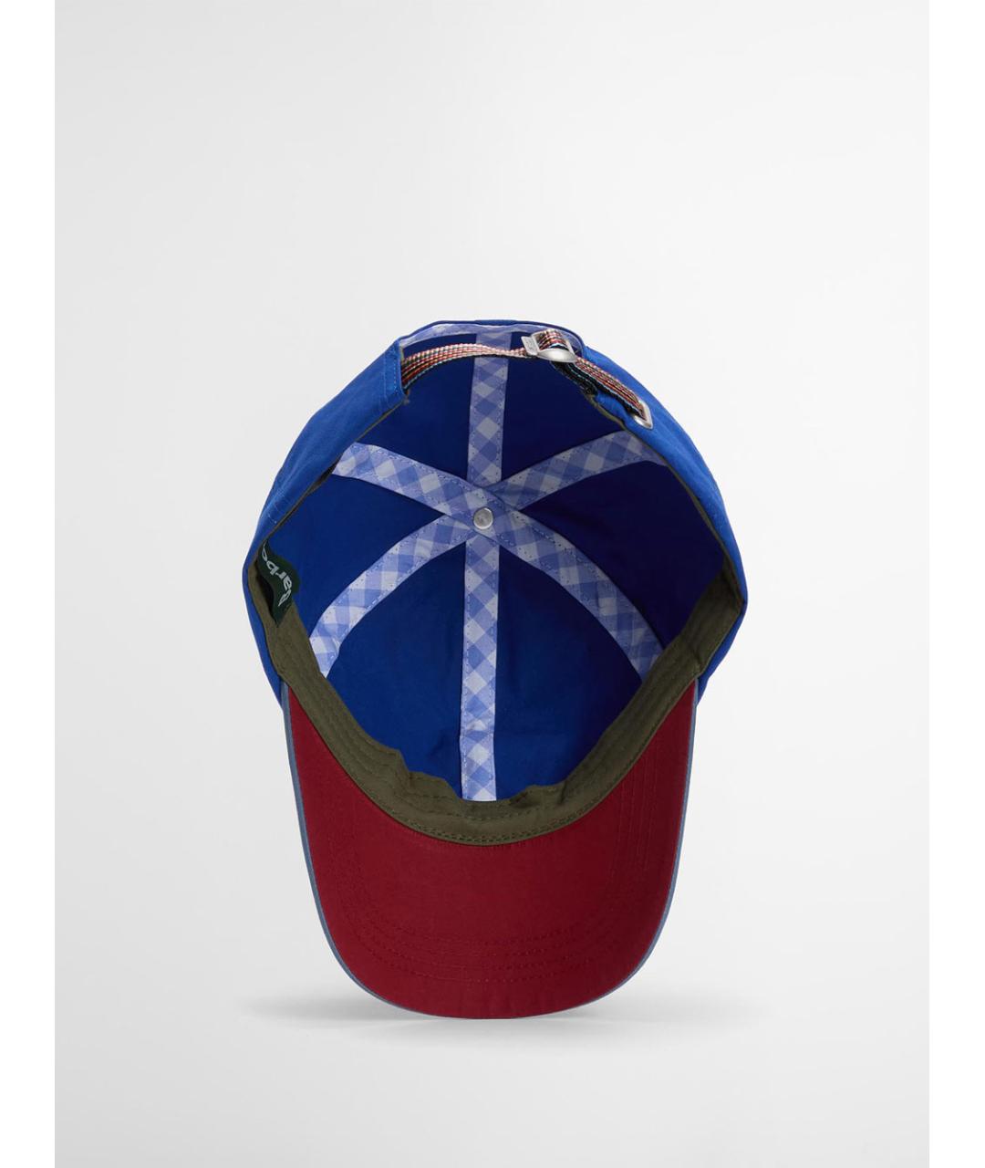 BARBOUR Синяя хлопковая кепка/бейсболка, фото 5