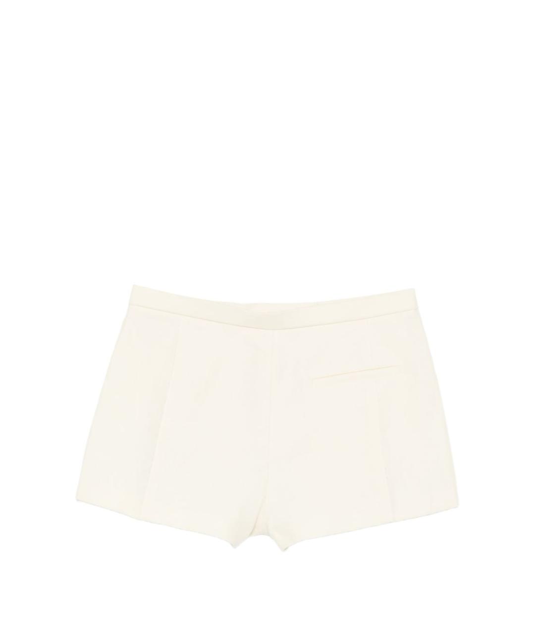 KHAITE Бежевые льняные шорты, фото 3