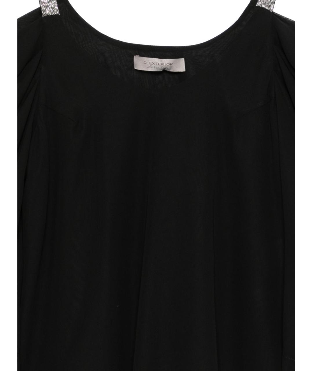 D.EXTERIOR Черная полиэстеровая майка, фото 2