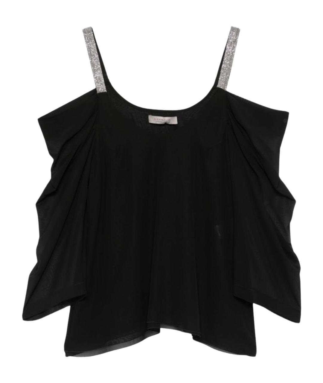 D.EXTERIOR Черная полиэстеровая майка, фото 1