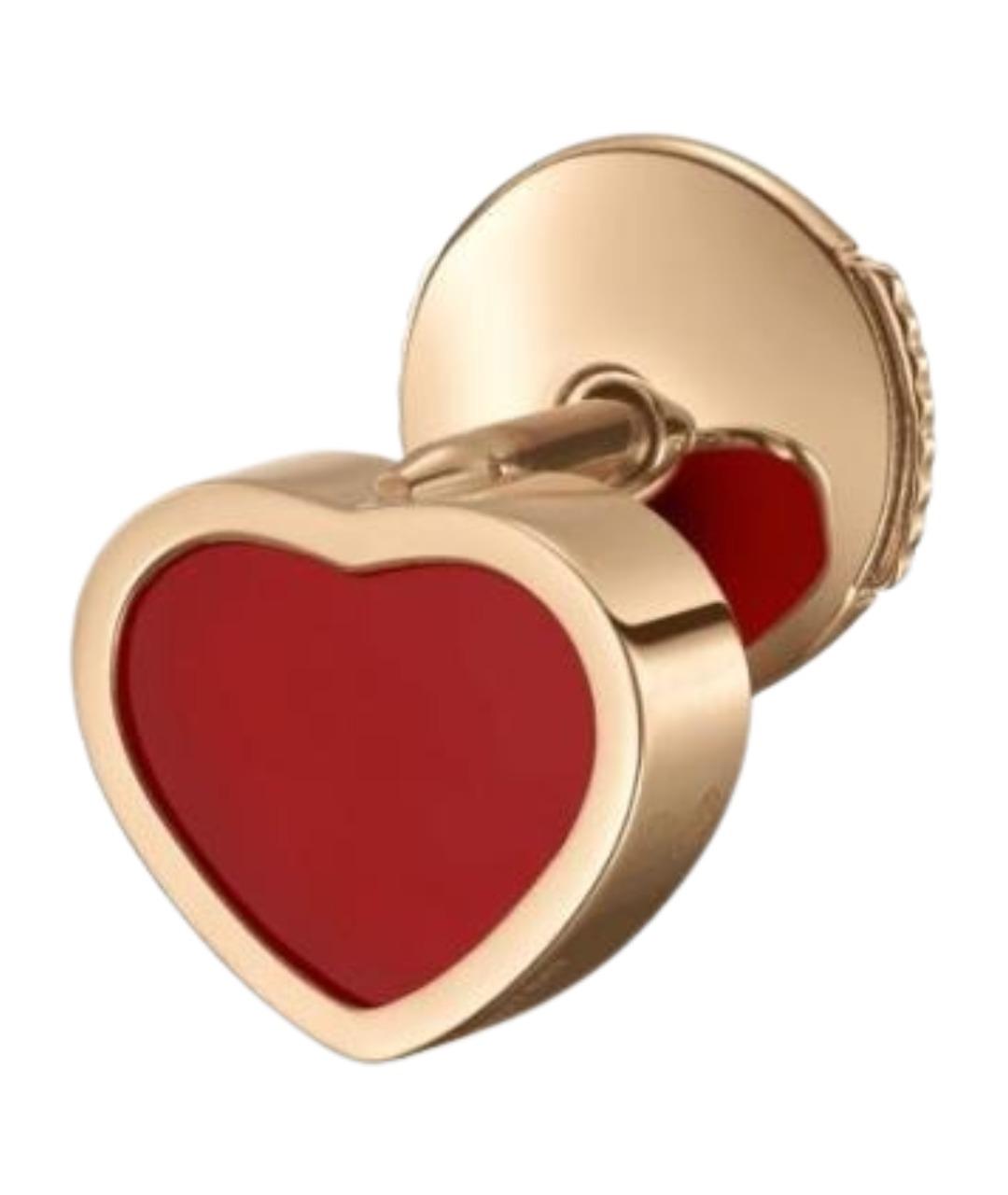 CHOPARD Золотые серьги из розового золота, фото 1