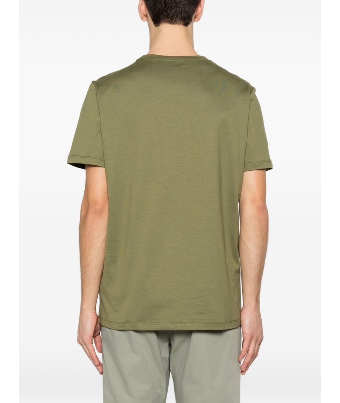 DONDUP Зеленая хлопковая футболка, фото 5